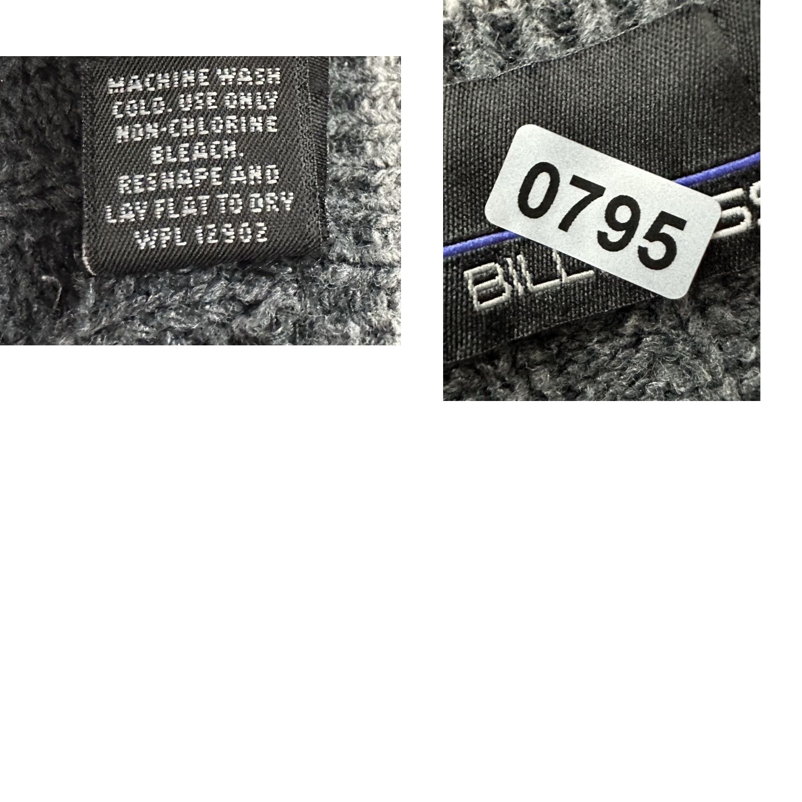 Bill Blass VINTAGE Bill Blass V-Neck Sweater Men L Gray Cotton Knit Heavyweight 90s 80s Retro Casual Size US L / EU 52-54 / 3 - 9 Thumbnail