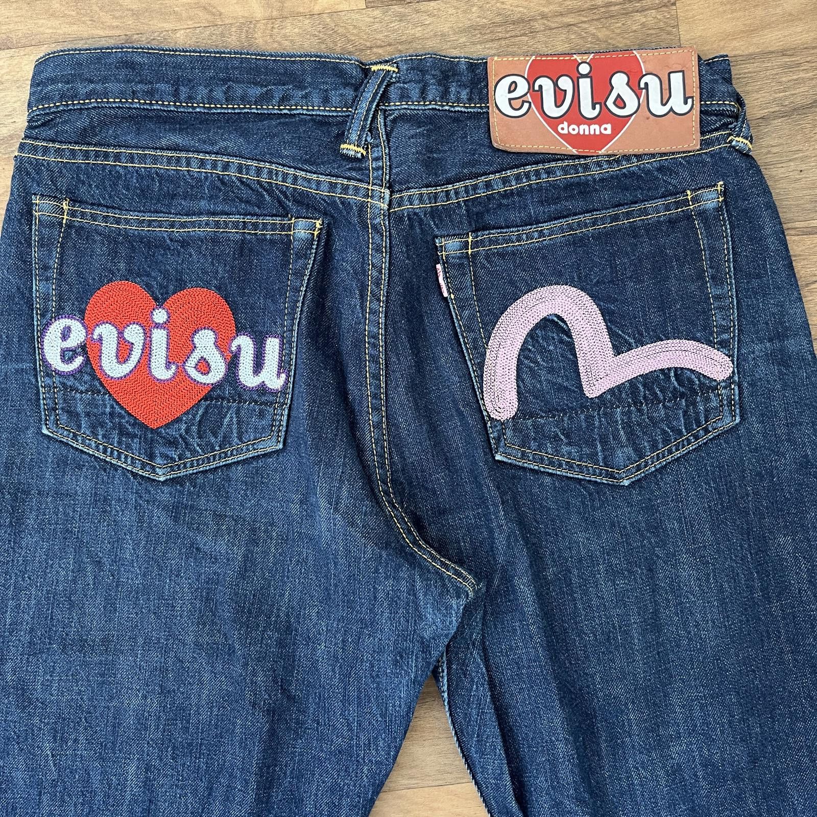 Evisu Evisu Jeans Size 31" - 2 Thumbnail