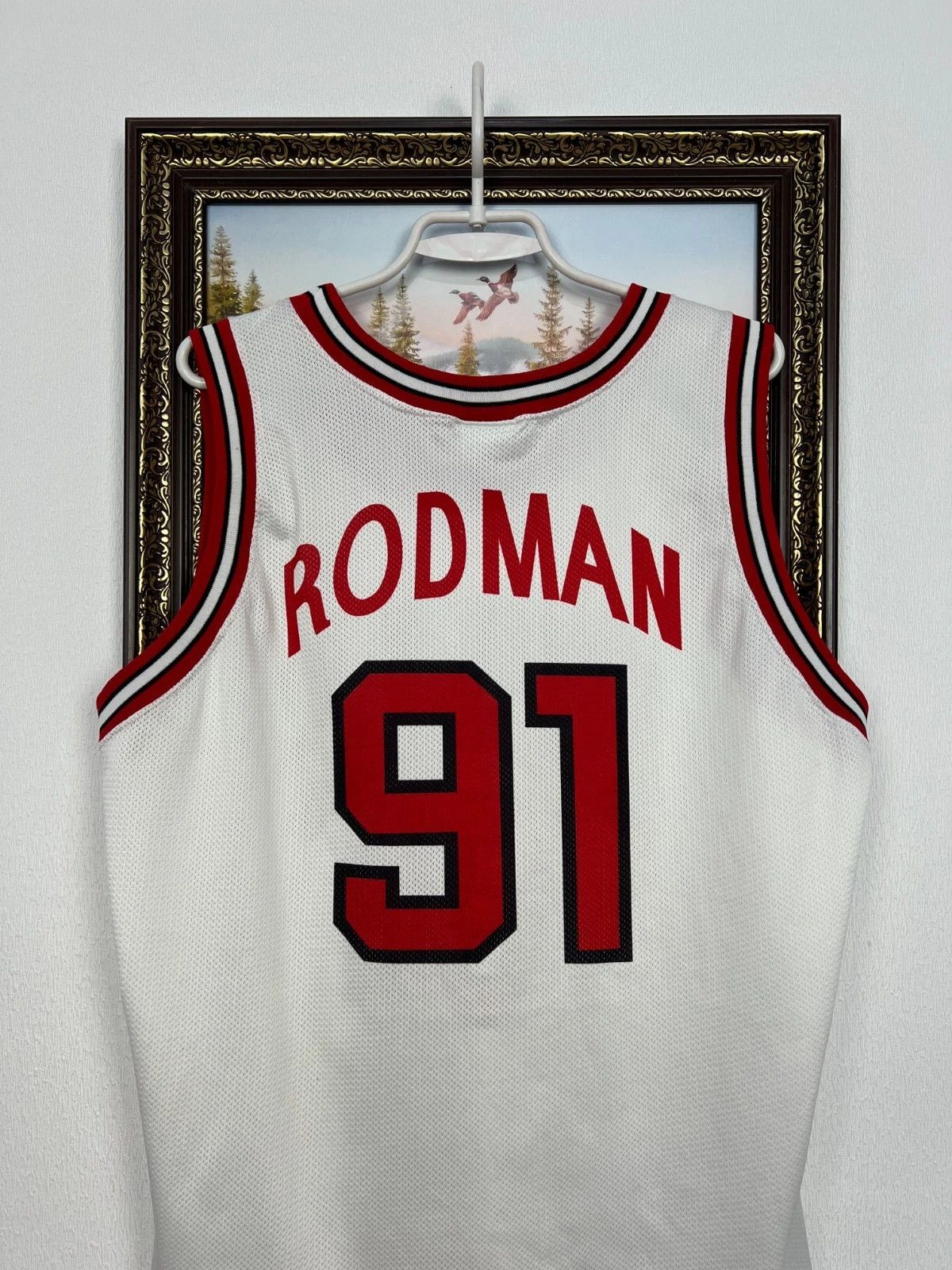 Champion Vintage Champion Chicago Bulls Dennis Rodman Jersey Shirt Size US L / EU 52-54 / 3 - 5 Thumbnail