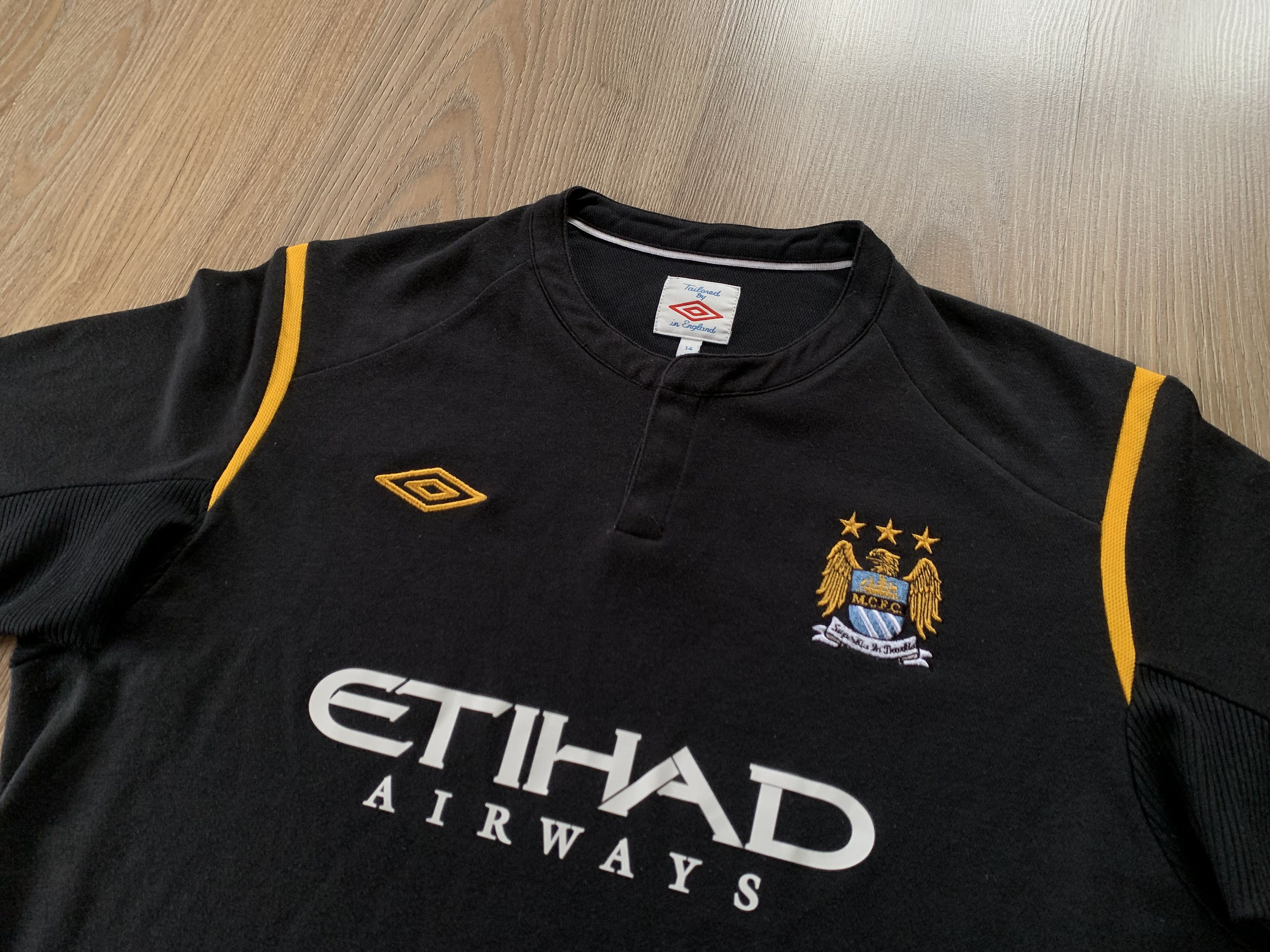 Umbro Umbro Manchester City FC Training Soccer T-Shirt Size US L / EU 52-54 / 3 - 4 Thumbnail