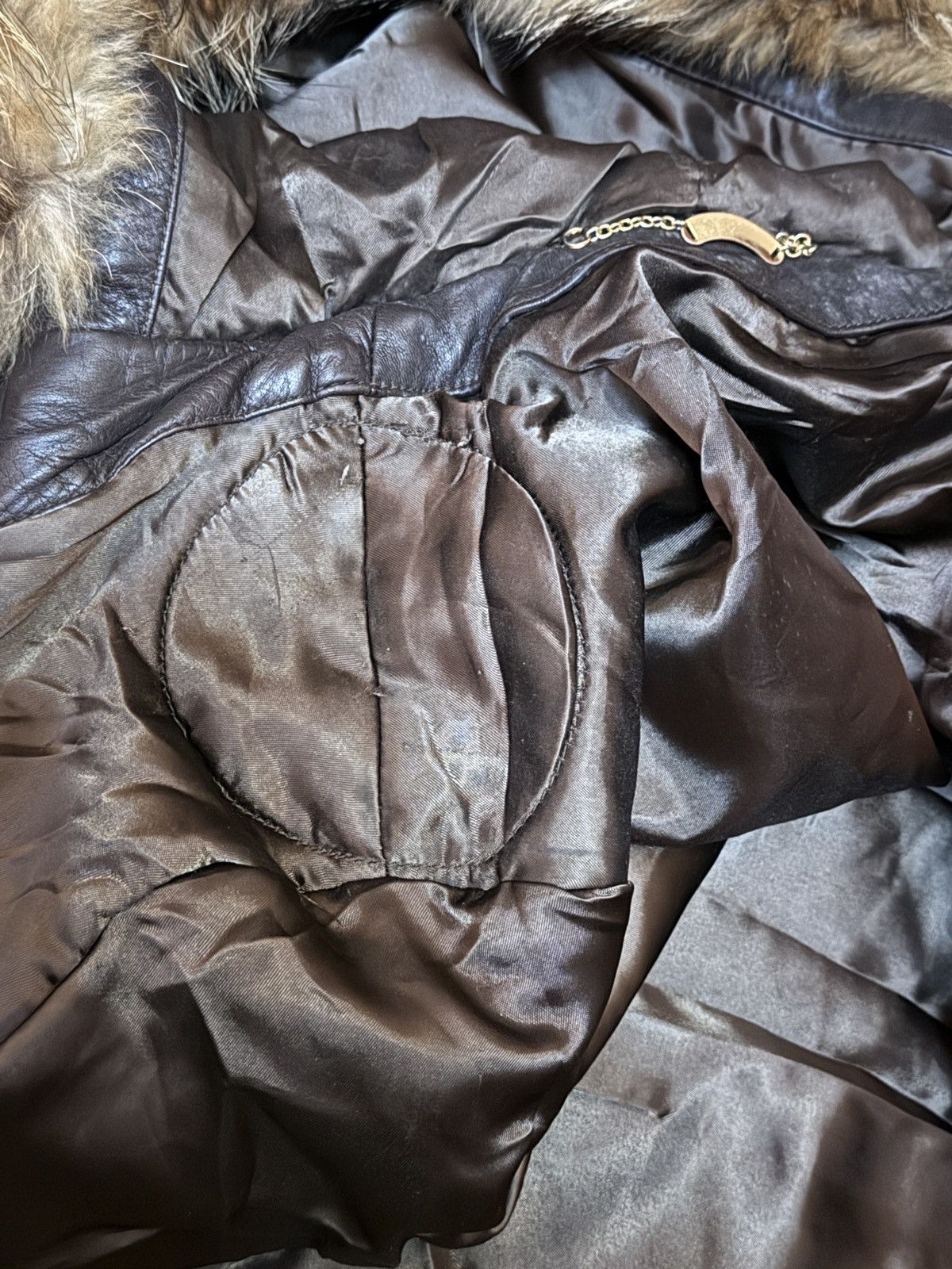 Marina Rinaldi Vintage Marina Rinaldi leather jacket Size M / US 6-8 / IT 42-44 - 8 Thumbnail