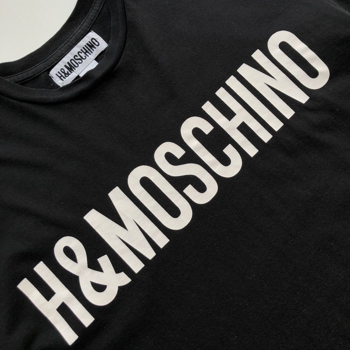Moschino H&Moschino H&M x Moschino Big Logo T-Shirt Black Size US M / EU 48-50 / 2 - 5 Thumbnail