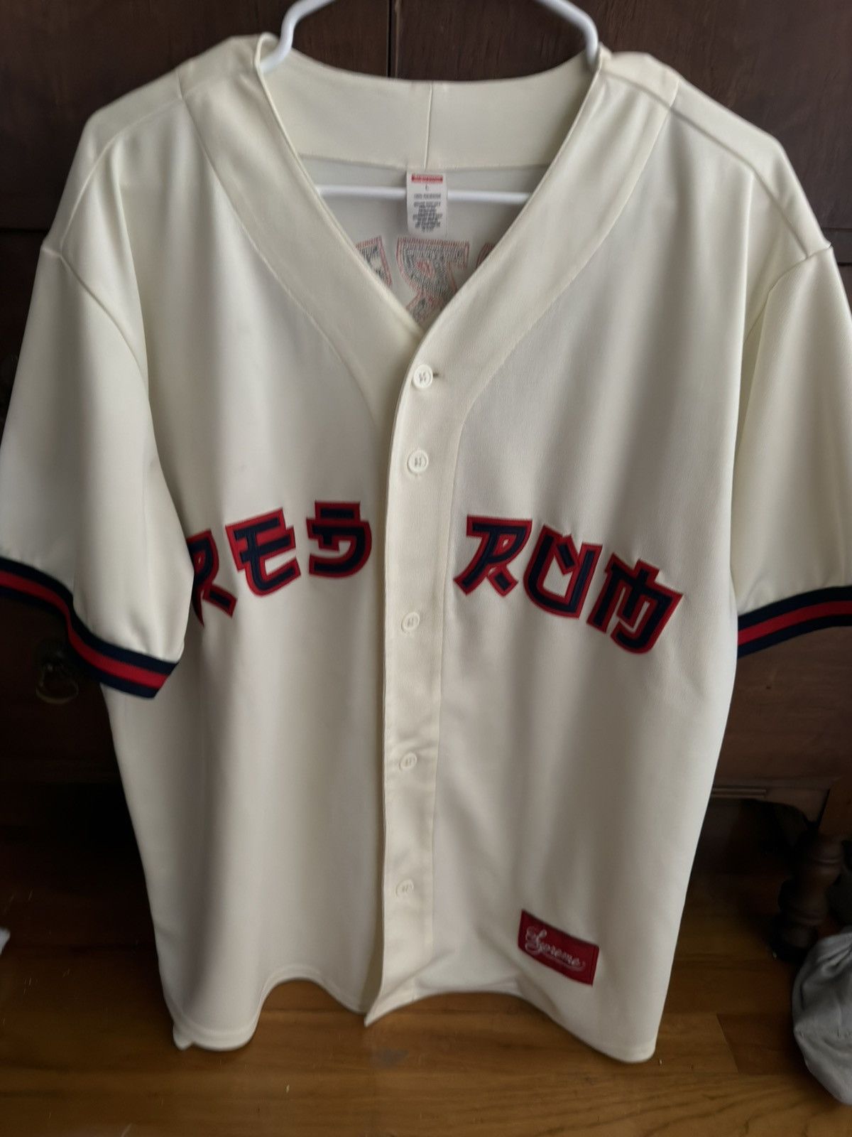 Supreme Supreme Red Rum Jersey ss17? Size US L / EU 52-54 / 3 - 1 Thumbnail