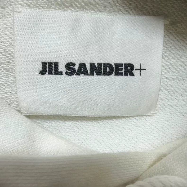 Jil Sander Jil Sander White slogan hoodie Size M / US 6-8 / IT 42-44 - 3 Thumbnail