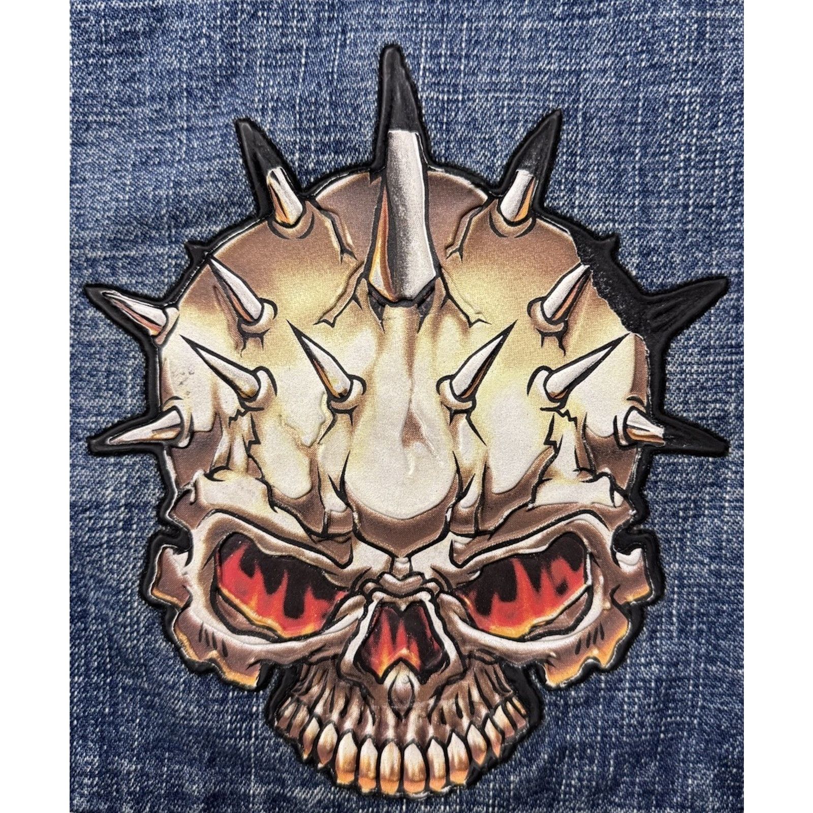 JNCO Vintage JNCO Jeans Jorts Skull Logo, 30 Waist Y2k Skater Size US 30 / EU 46 - 3 Thumbnail