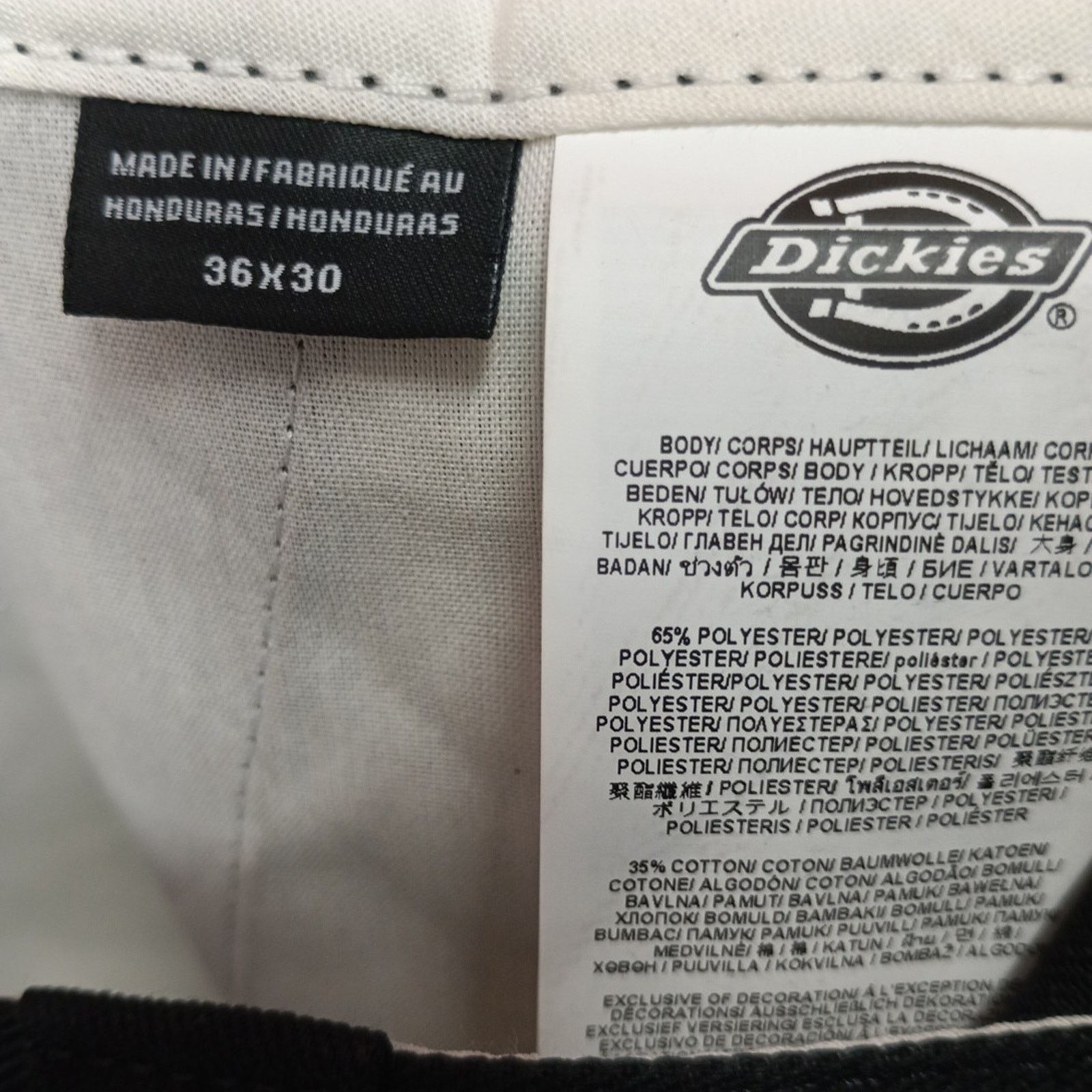 Dickies Dickies 874 Pants Men's Original Fit Work Pants 36x30 Black Size US 36 / EU 52 - 5 Thumbnail