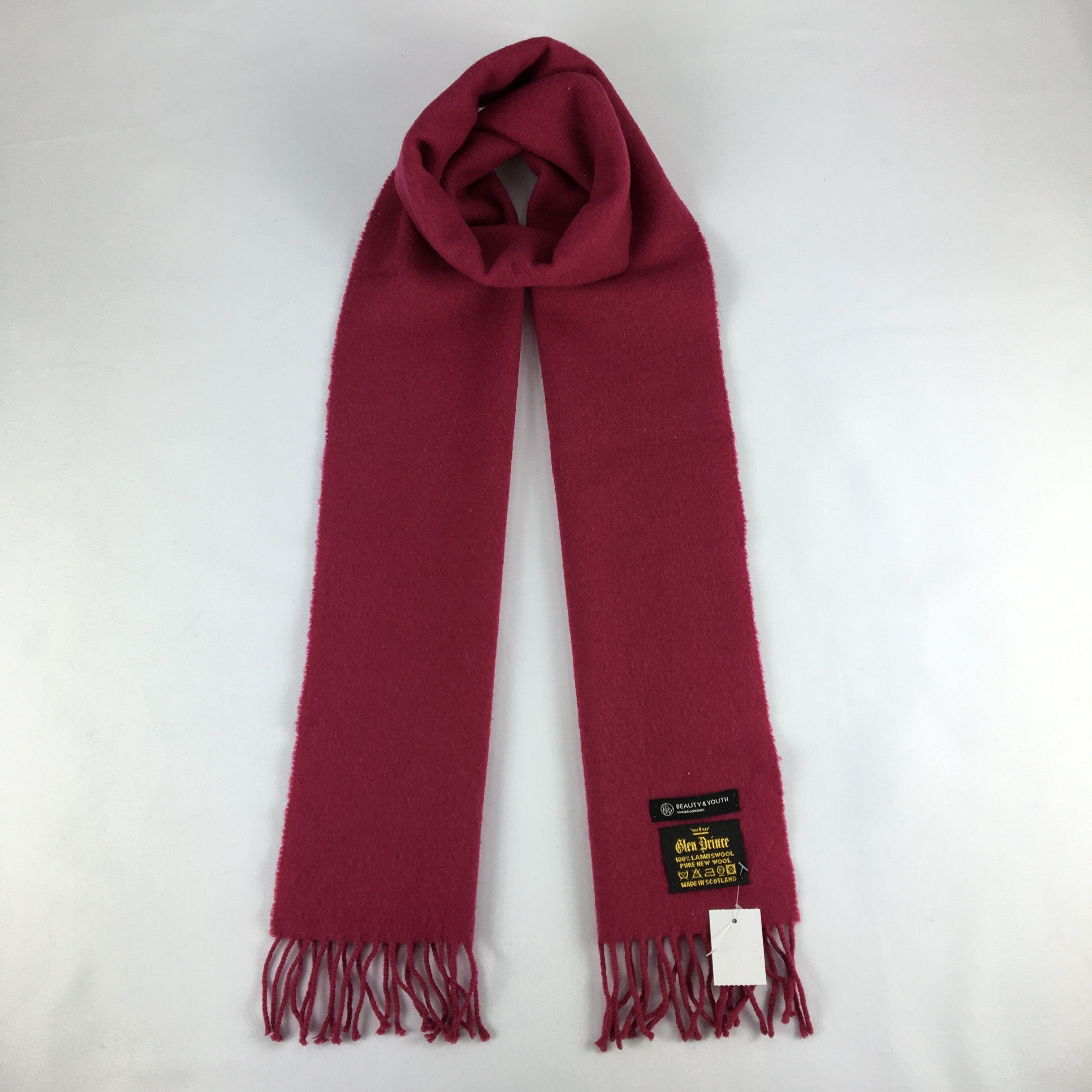 Vintage Glen Prince Scarf Muffler Wool Cashmere Scarves