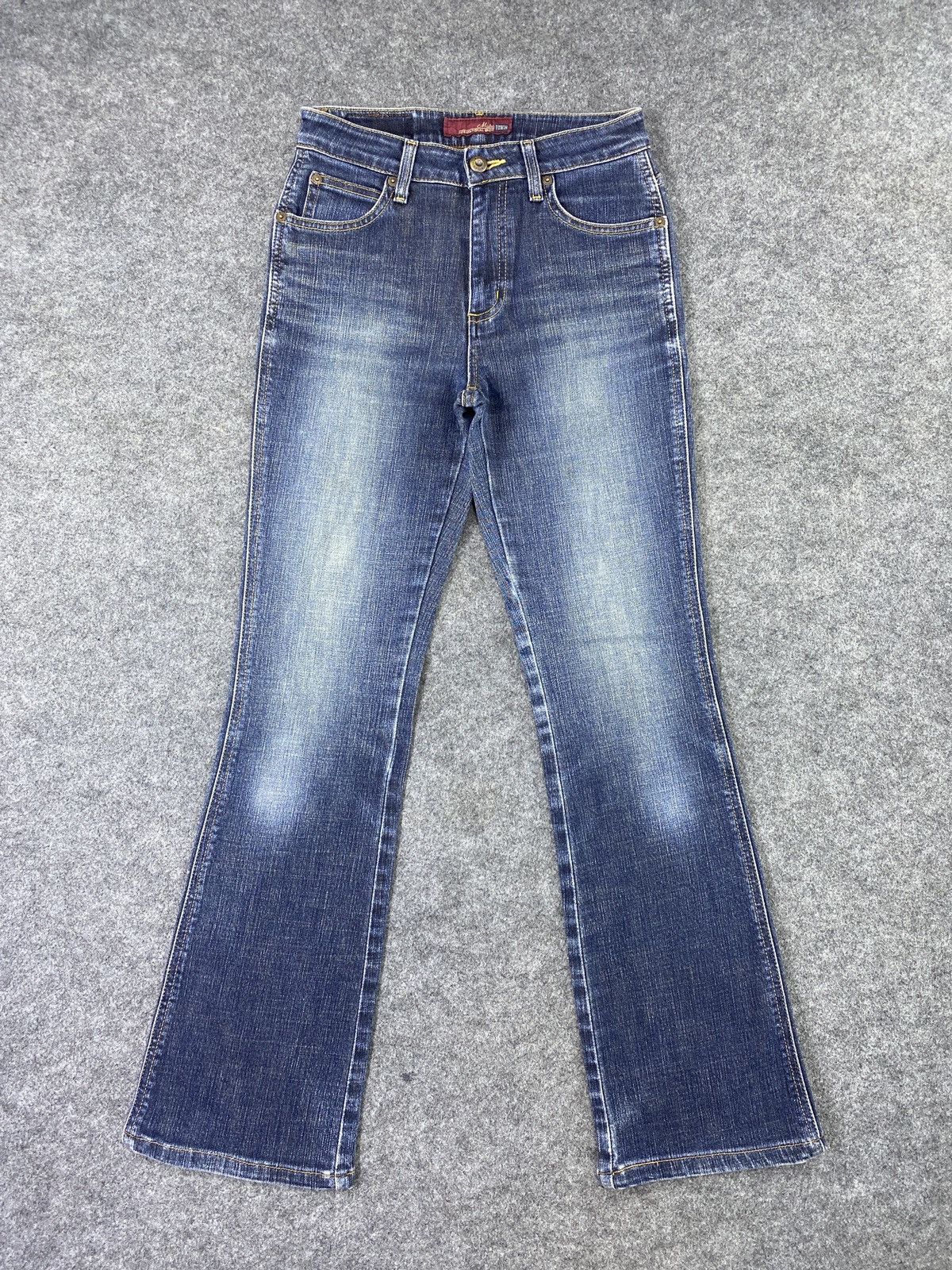 Miss Edwin Blue Wash Flare Jeans - J986