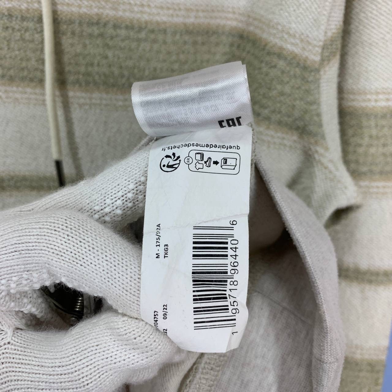 Quiksilver QUIKSILVER Stripe Zipper Hoodie #2402-13x Size US M / EU 48-50 / 2 - 9 Thumbnail