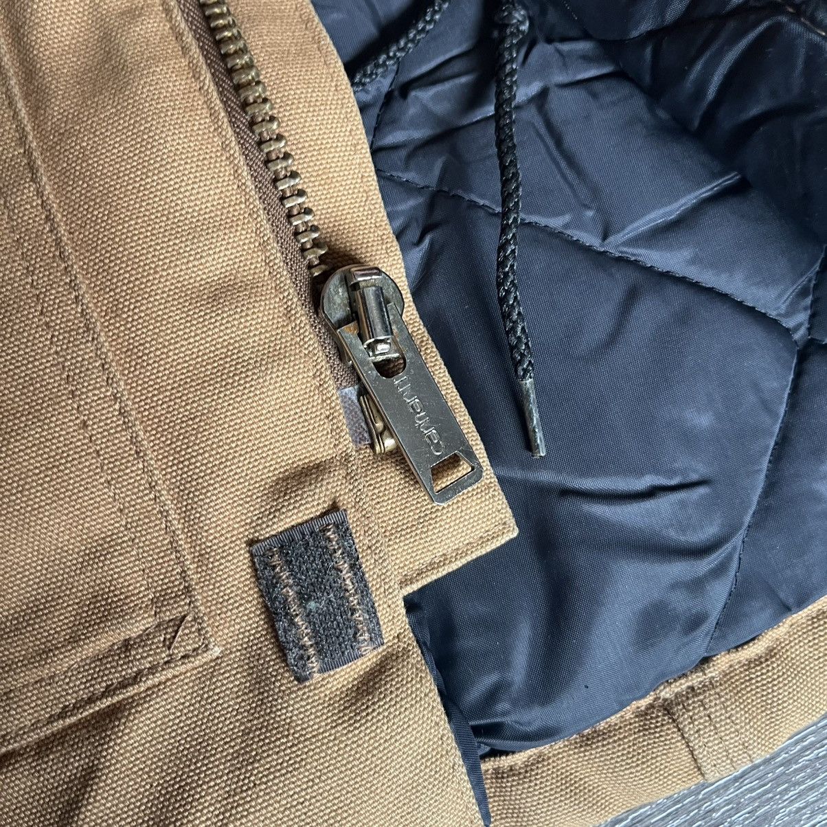 Carhartt × Vintage Vintage 90s Carhartt Tan Quilted Chore Arctic Jacket Canvas Size US XXL / EU 58 / 5 - 13 Thumbnail