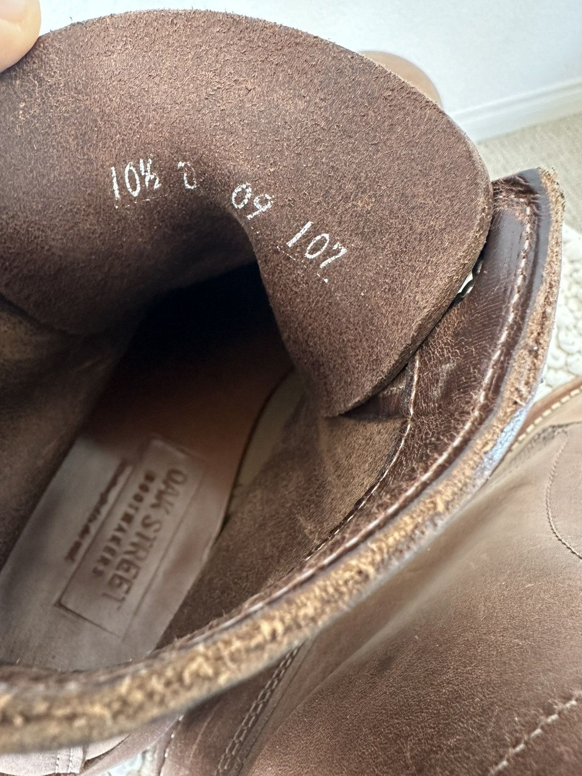 Oak Street Bootmakers Oakstreet Cap-Toe Trench Boot Size US 10.5 / EU 43-44 - 4 Thumbnail
