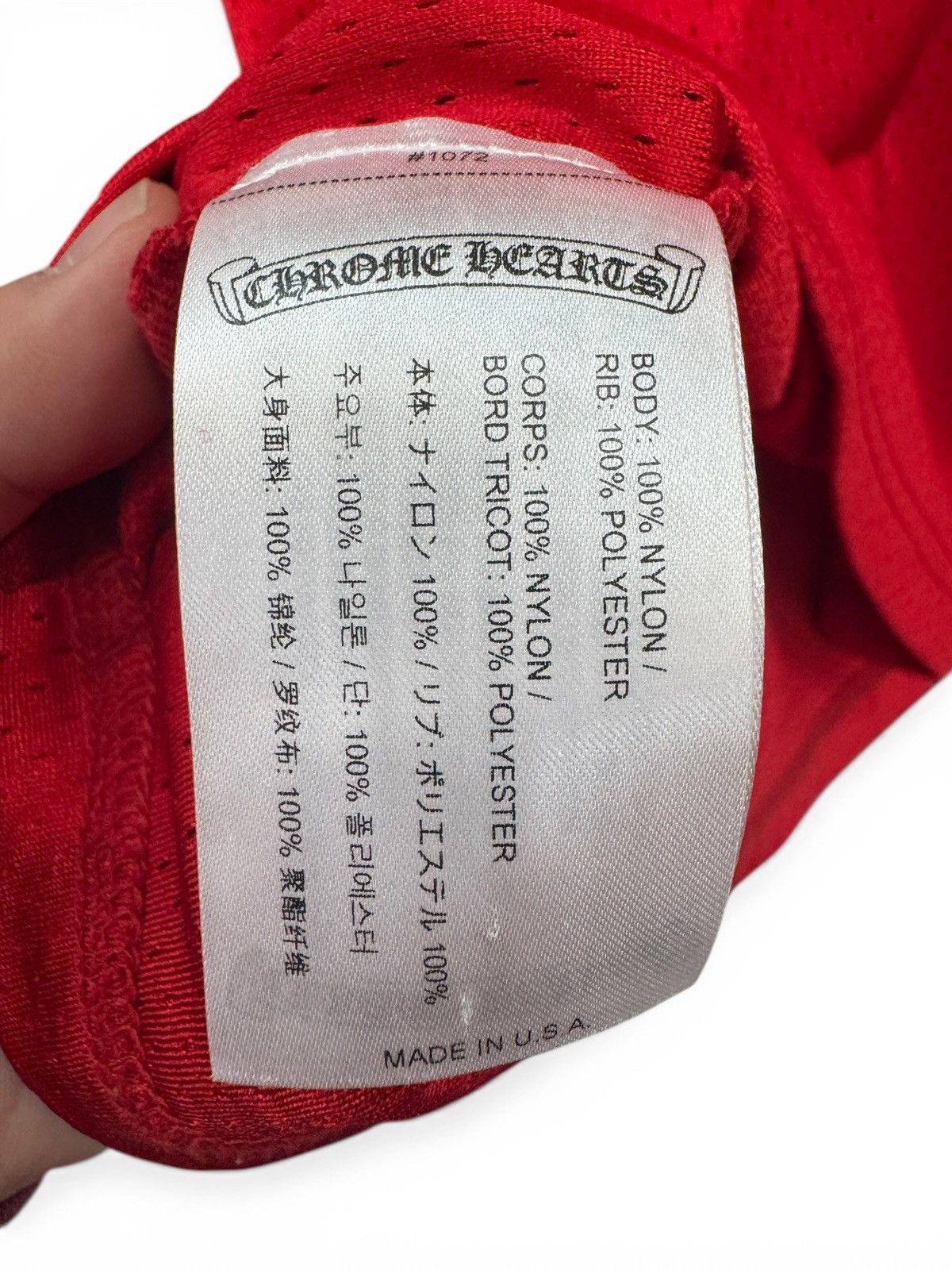 Chrome Hearts Chrome Hearts Matty Boy Red Form Jersey Size US M / EU 48-50 / 2 - 9 Thumbnail