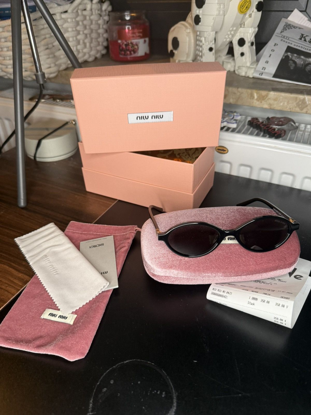 Miu Miu Sunglasses MIU MIU SMU04Z Size ONE SIZE - 1 Thumbnail