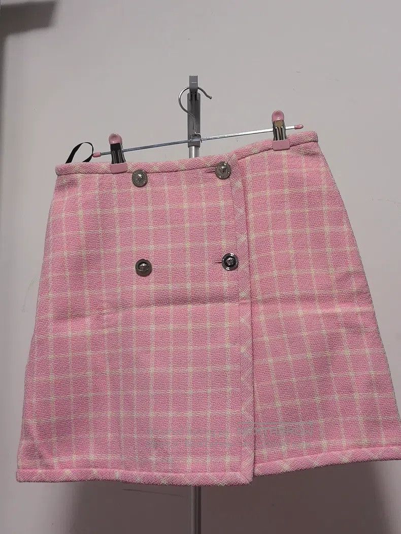 Versace Versace Pink plaid set Size S / US 4 / IT 40 - 7 Thumbnail