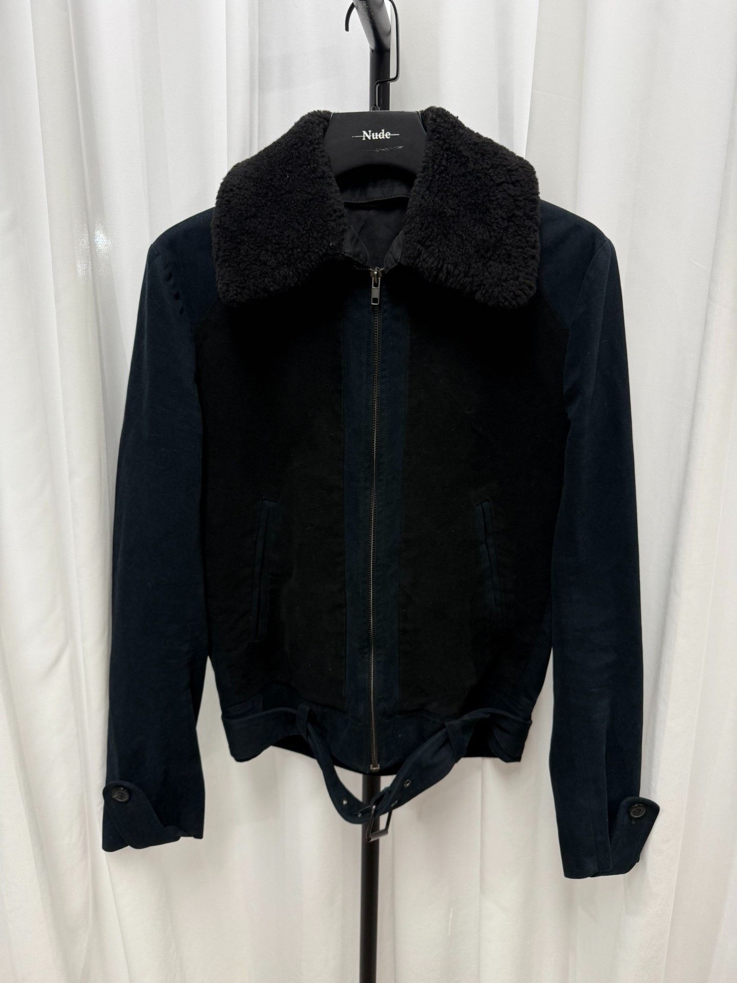 Maison Margiela Maison Margiela Fur Collar Jacket Size US S / EU 44-46 / 1 - 1 Thumbnail