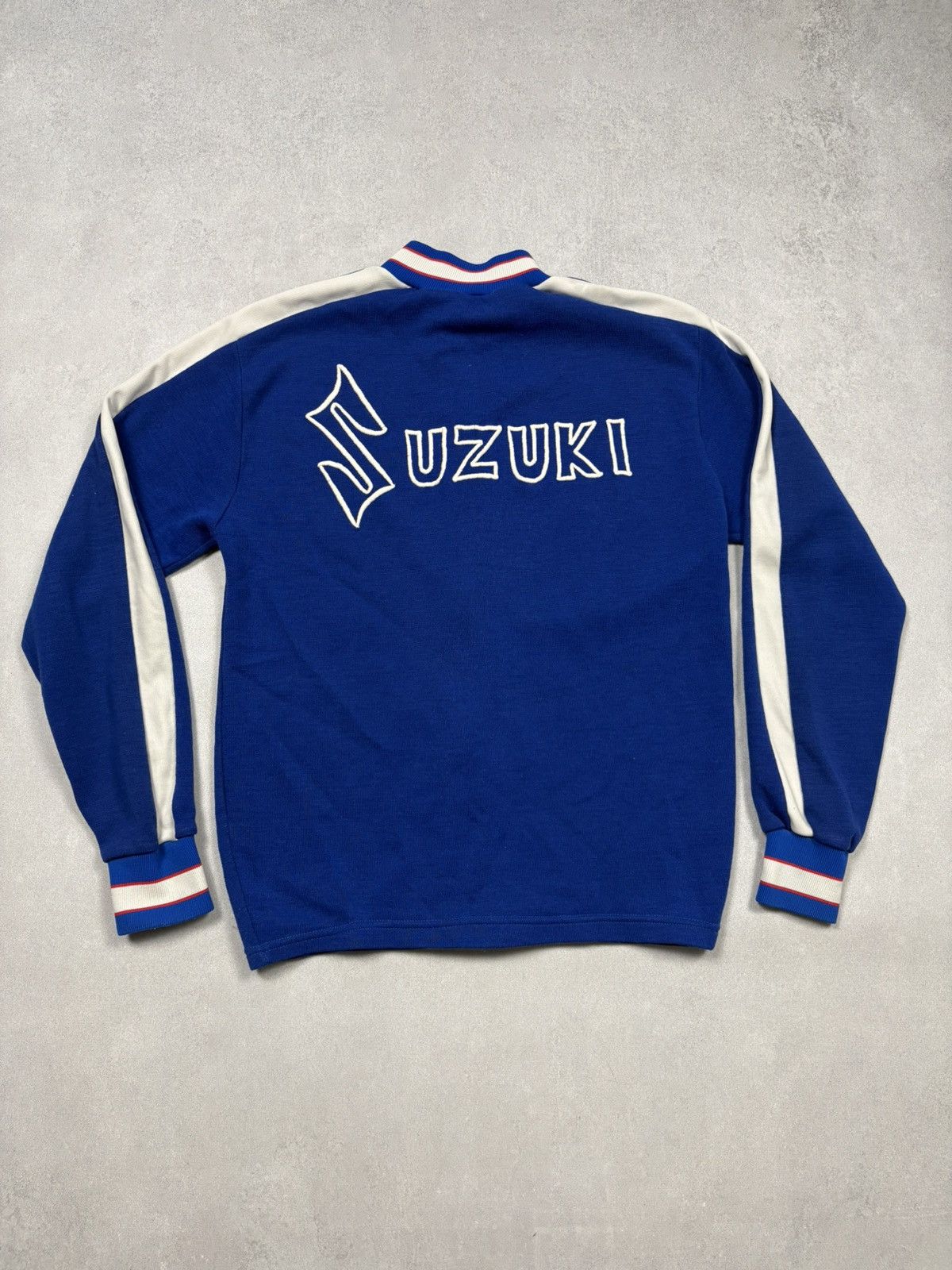 Vintage Vintage 80s Suzuki Racing Track Y2K Jacket Embroidered Logo Size US S / EU 44-46 / 1 - 1 Thumbnail