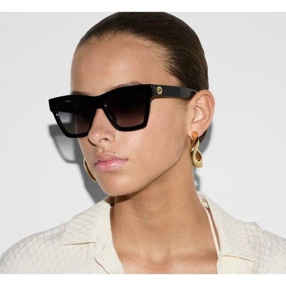 Gucci NEW GUCCI SUNGLASSES HAVANA PURPLE WOMEN EYEWEAR GUCCI GG171 Size ONE SIZE - 8 Thumbnail