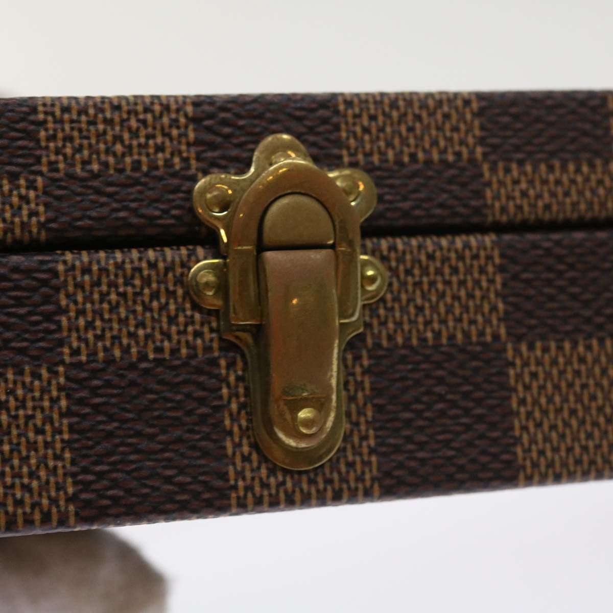 Louis Vuitton LOUIS VUITTON Damier Ebene Watch Case Trunk Size ONE SIZE - 8 Thumbnail