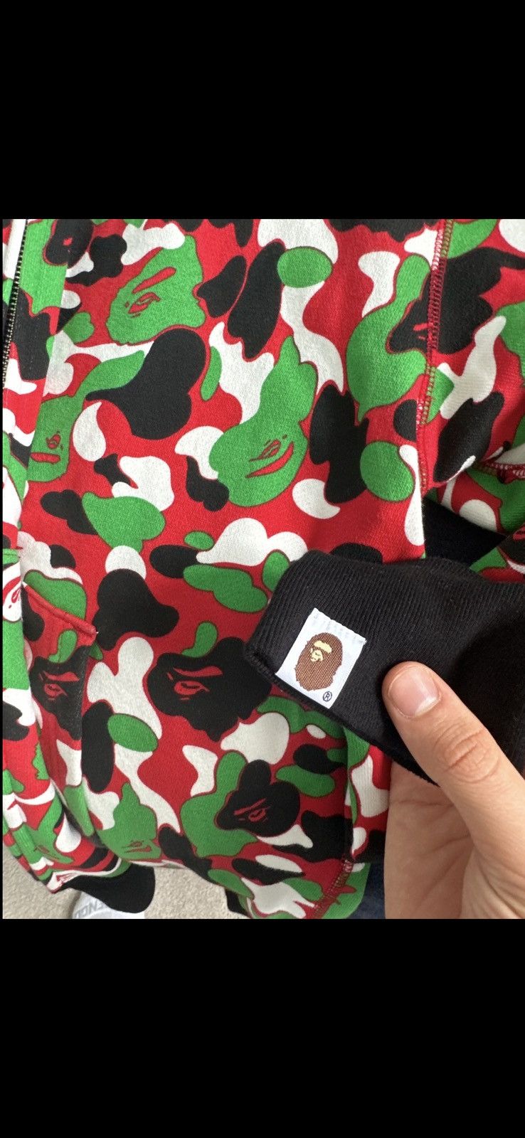 Bape Bape Dubai Anniversary Camo Shark Full Zip Hoodie Size US L / EU 52-54 / 3 - 4 Thumbnail