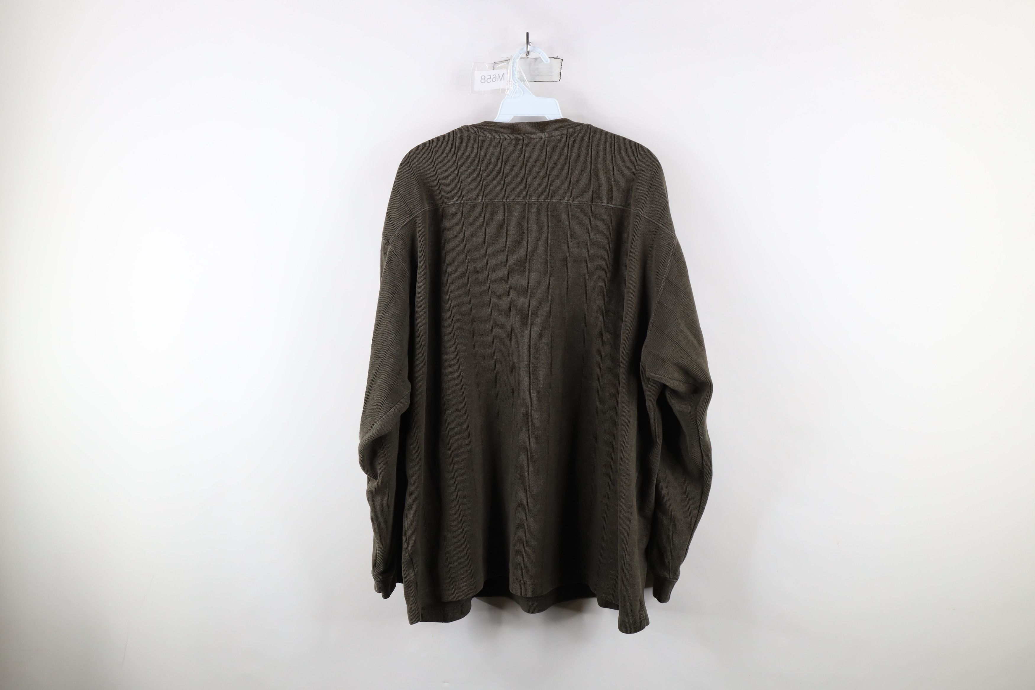 Columbia Vintage 90s Columbia Heavyweight Cotton Ribbed Knit Sweater Size US XXL / EU 58 / 5 - 7 Thumbnail