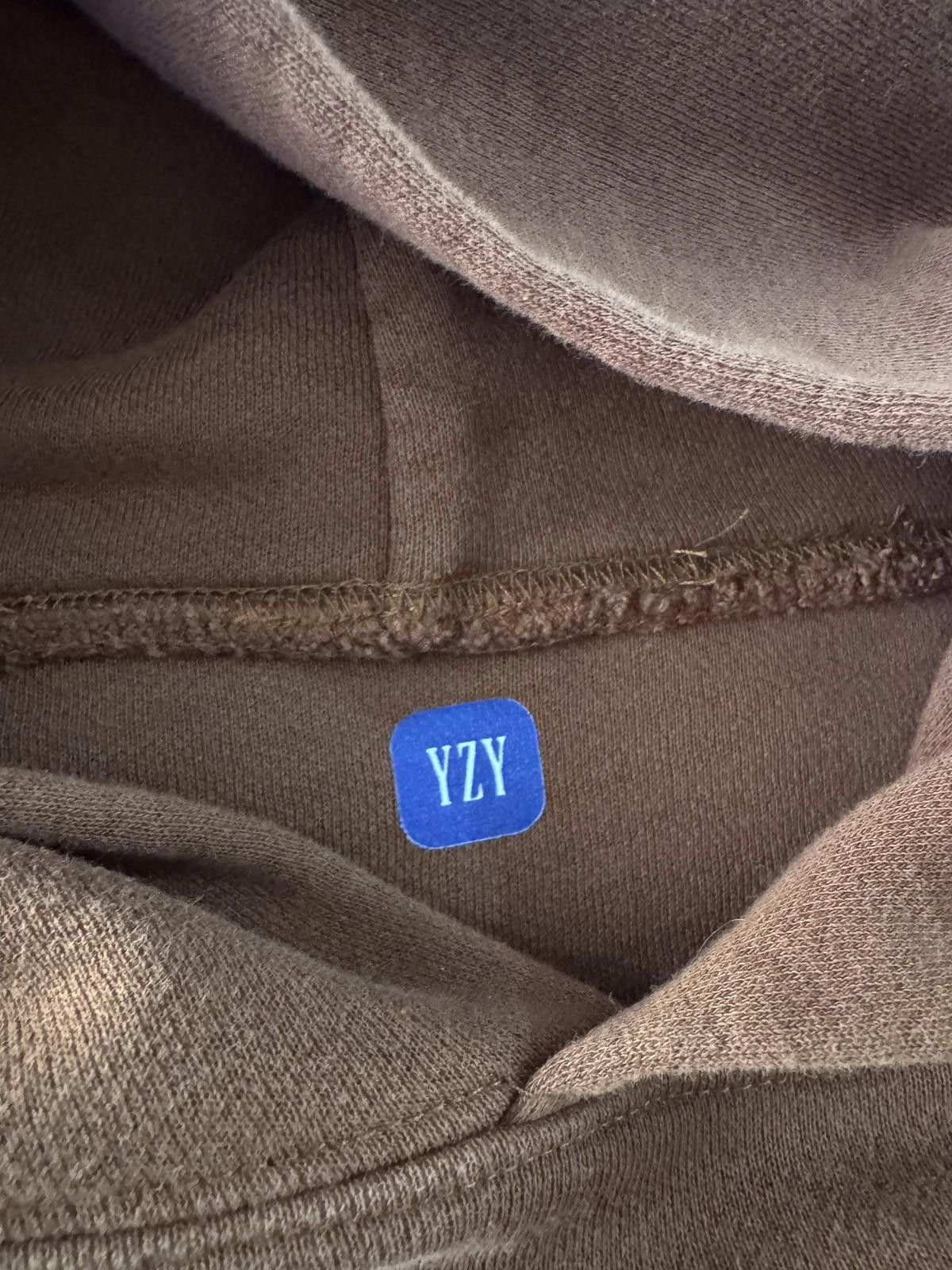 Other YZY Brown XL Hoodie Sweatshirt Size US XL / EU 56 / 4 - 2 Thumbnail