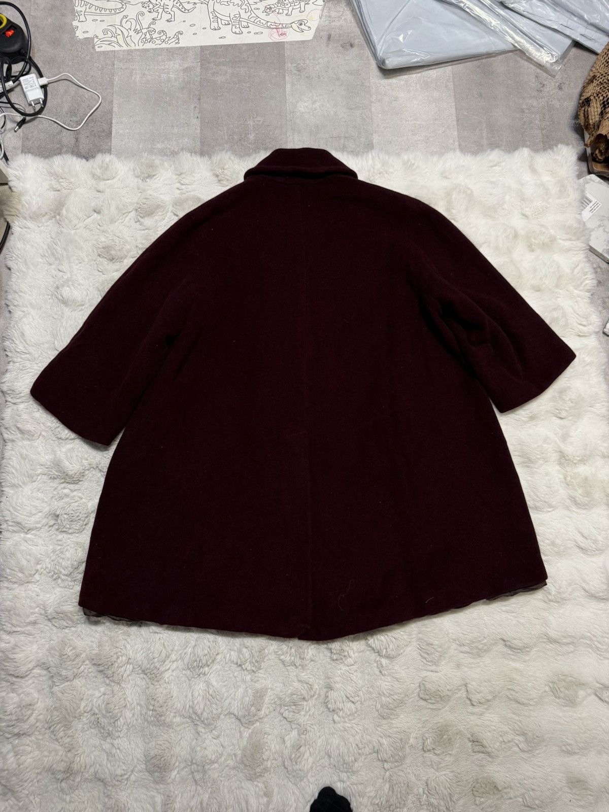 Japanese Brand Jil Sander coat Vintage jacket bomber 90s wool cashmere y2k Size M / US 6-8 / IT 42-44 - 3 Thumbnail