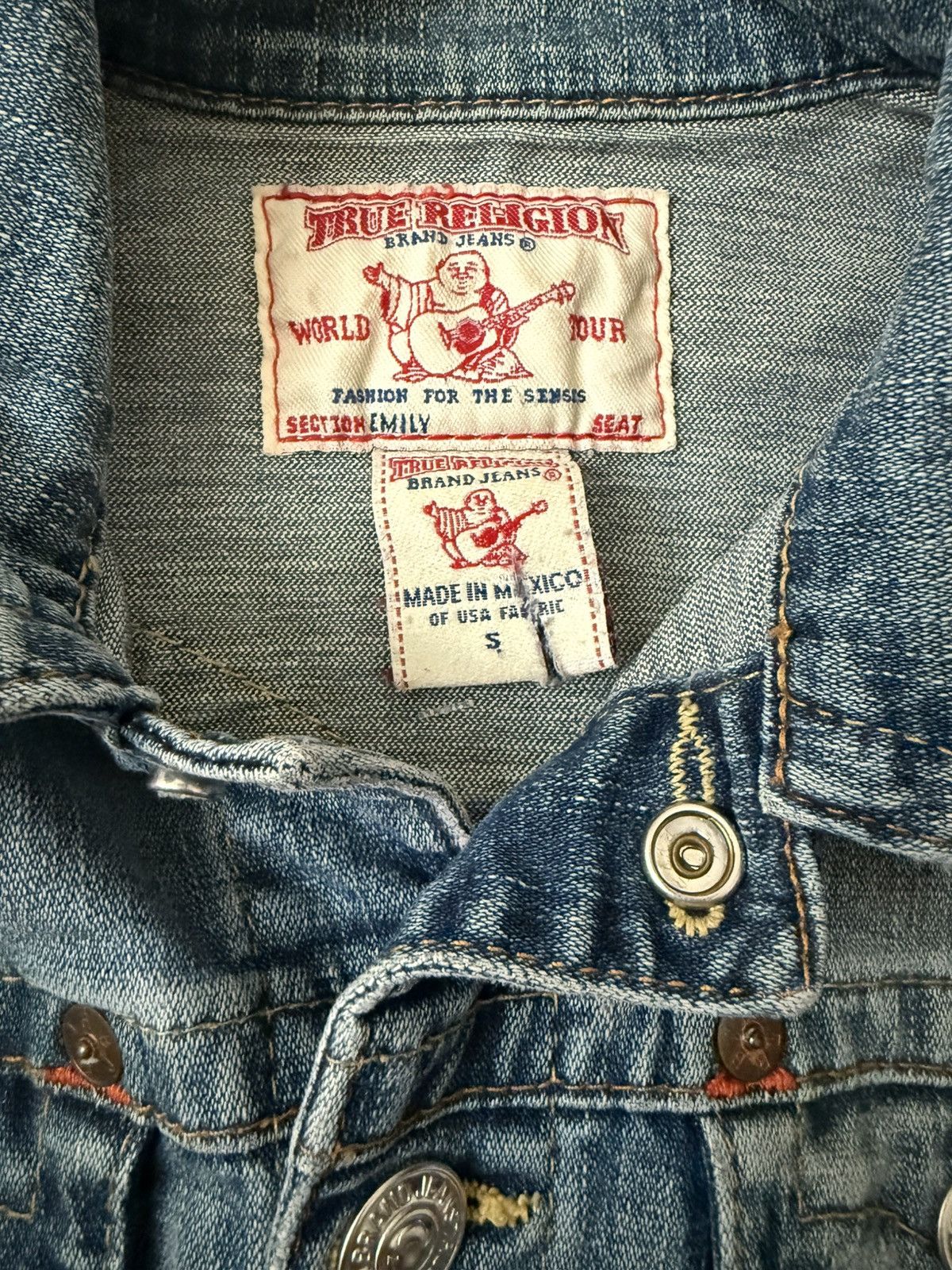 True Religion Y2K True Religion Emily denim jacket Size S / US 4 / IT 40 - 6 Thumbnail