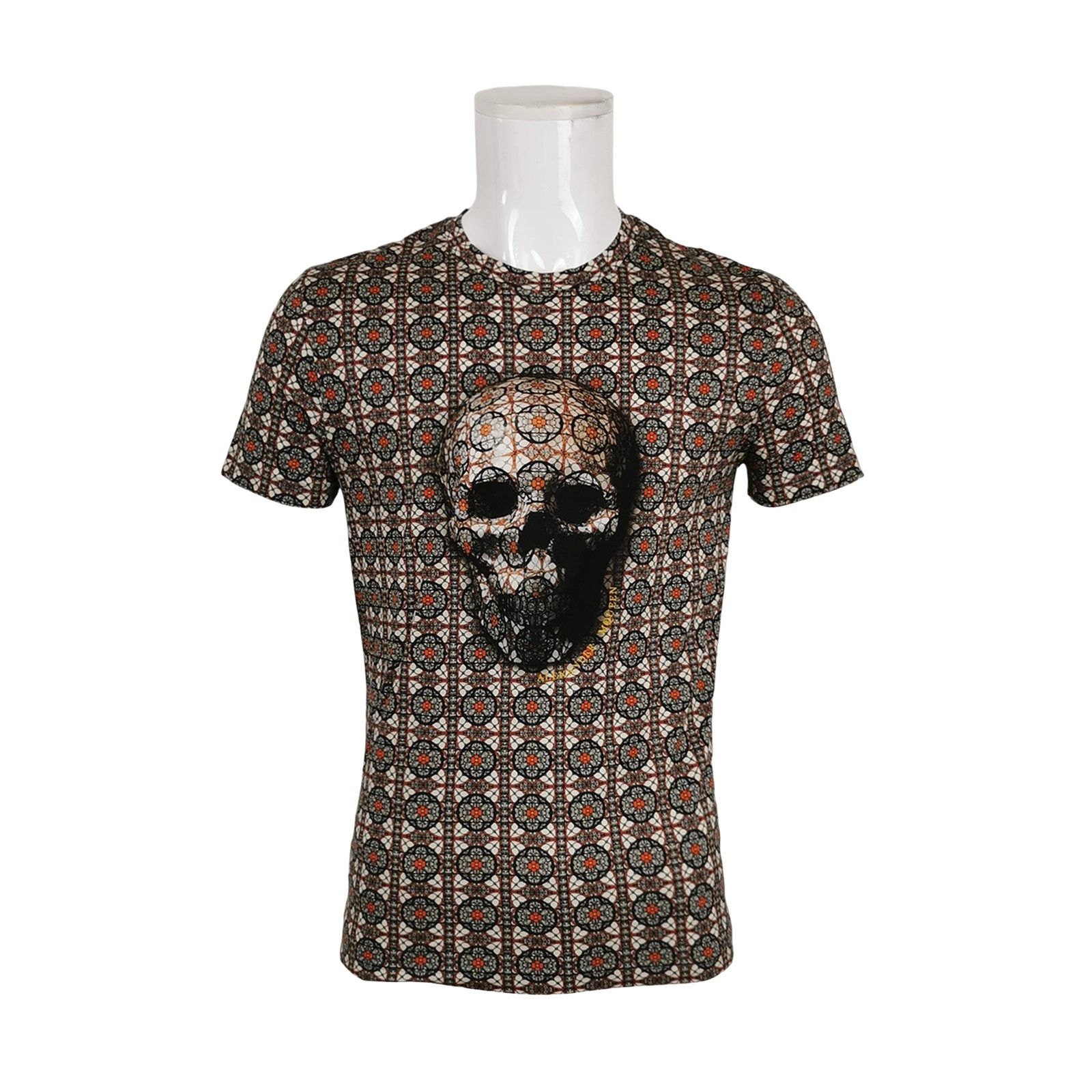 Alexander McQueen Alexander McQueen Skull Pattern T-Shirt Size S Size US S / EU 44-46 / 1 - 1 Thumbnail