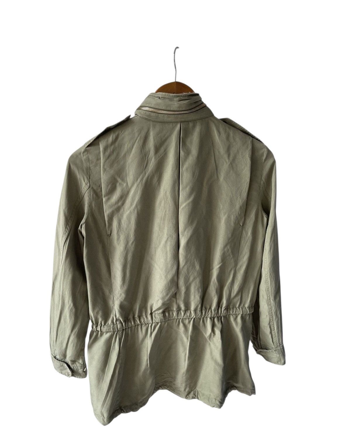 Loro Piana Loro Piana Jacket Green Army Size S / US 4 / IT 40 - 2 Thumbnail