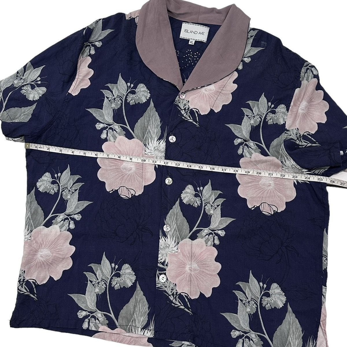 Other Island Ave pearl Embellished Logo Hawaiian Floral Shirt Size US XL / EU 56 / 4 - 3 Thumbnail