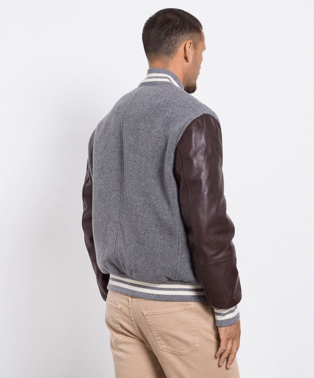 Brunello Cucinelli Jacket in Grey Size US XL / EU 56 / 4 - 3 Thumbnail