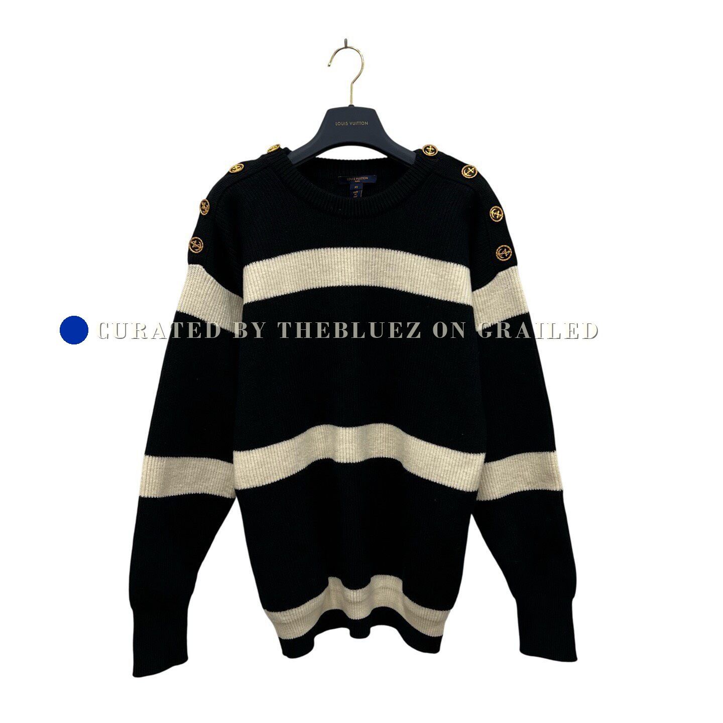 Louis Vuitton Louis Vuitton Pirate Buckle Stripe Knit Size XS / US 0-2 / IT 36-38 - 1 Thumbnail