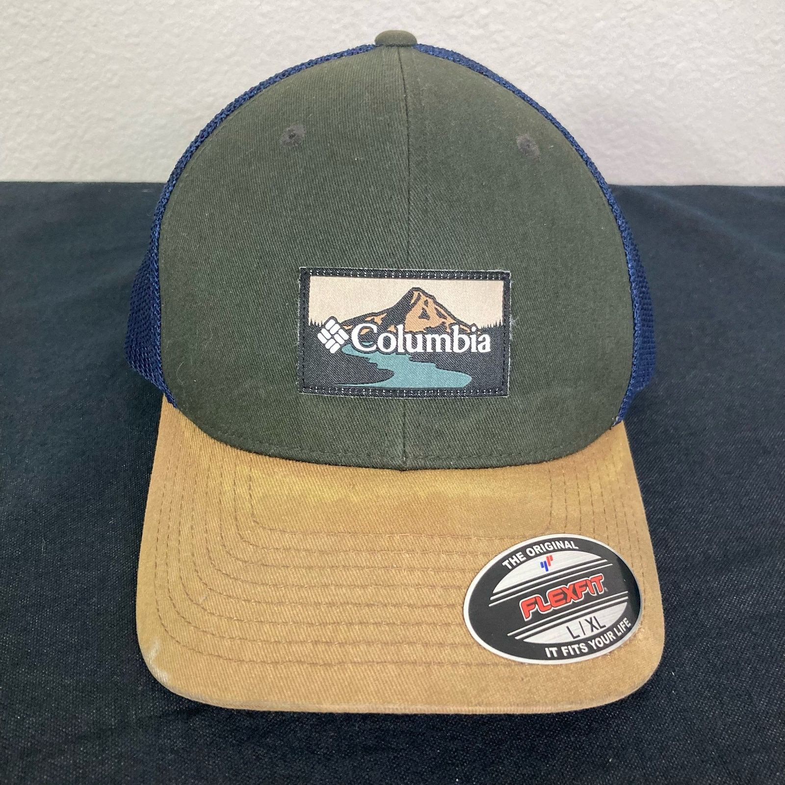 Columbia Columbia Flexfit Mesh Ball Cap L Uni Breathable Multicolor Size ONE SIZE - 2 Thumbnail