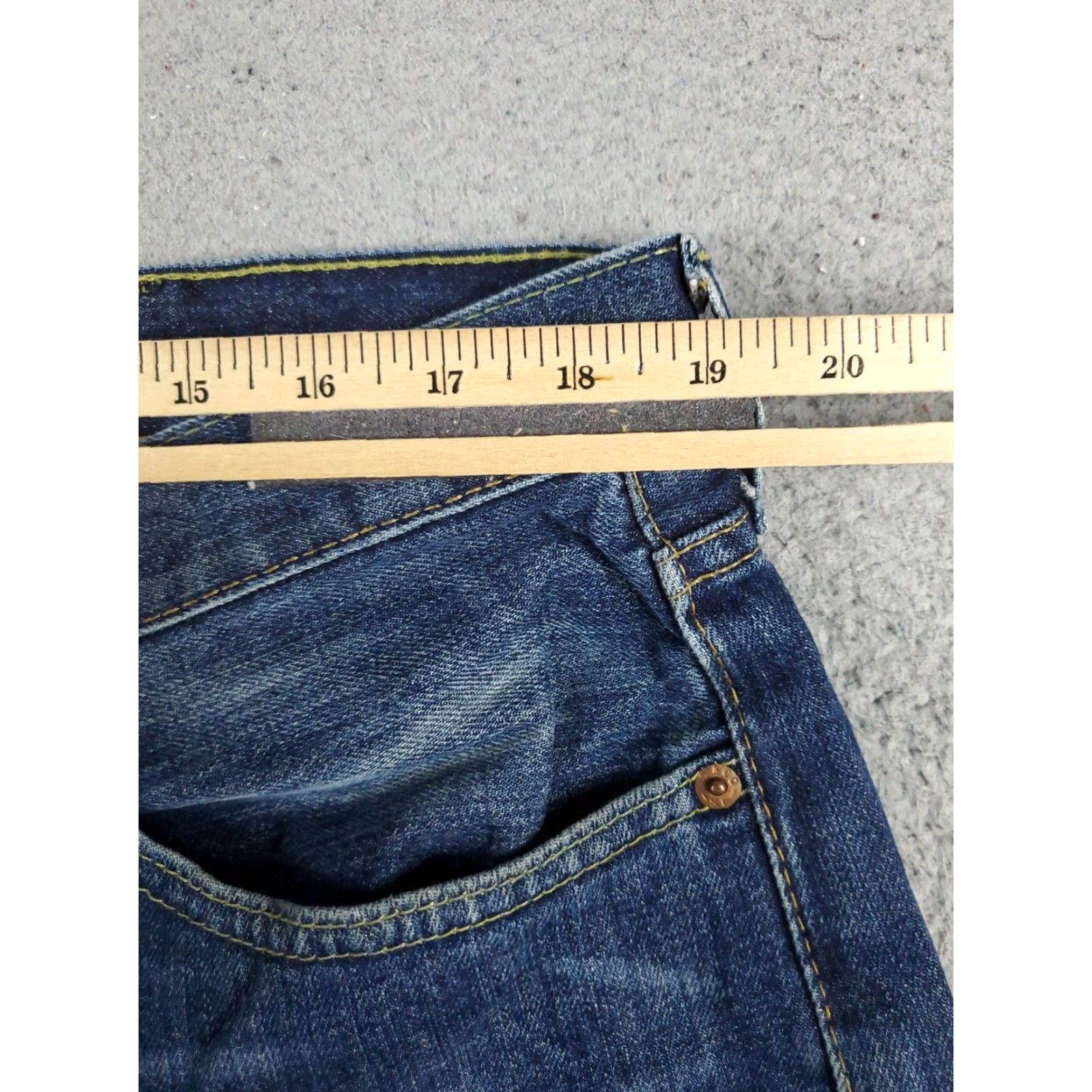Levi's Levis Mens 38x30 Extra Large XL Blue Casual Straight Leg Denim Jeans Size US 38 / EU 54 - 4 Thumbnail