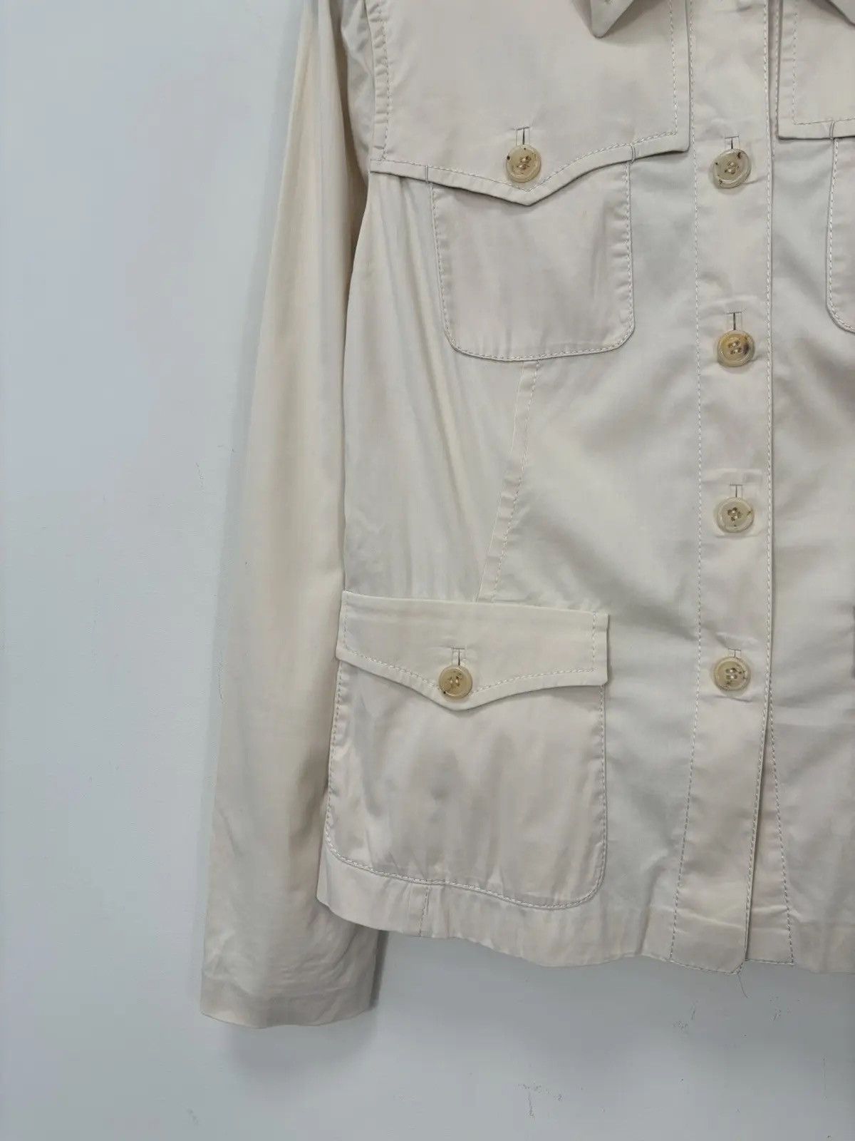 Prada Prada Women’s Rare Classic Luxury Cotton Nylon Jacket Size M / US 6-8 / IT 42-44 - 5 Thumbnail