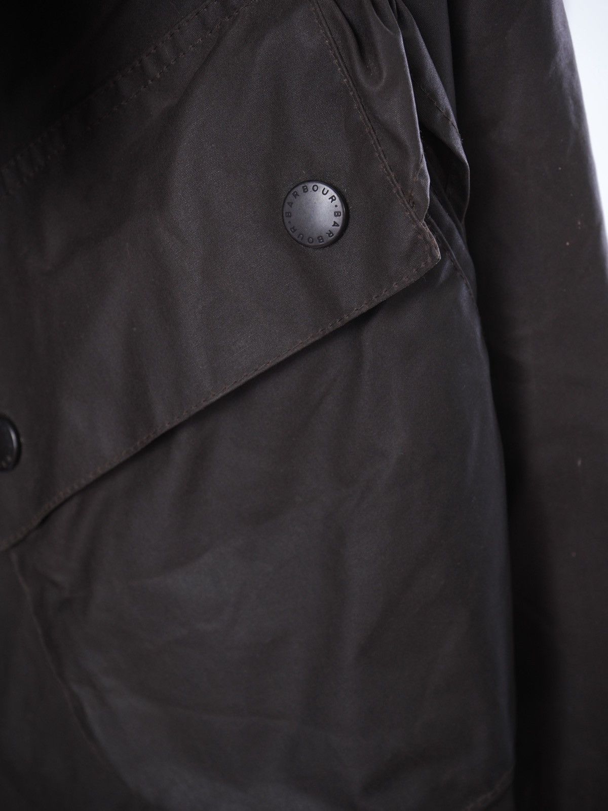 Barbour Barbour International Wax Duracotton Belted Jacket T590 Size US XXL / EU 58 / 5 - 6 Thumbnail
