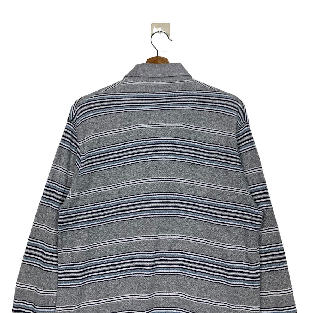 McGregor Vintage McGREGOR Striped Long Sleeve Polo Shirt #2628-C118 Size US L / EU 52-54 / 3 - 9 Thumbnail