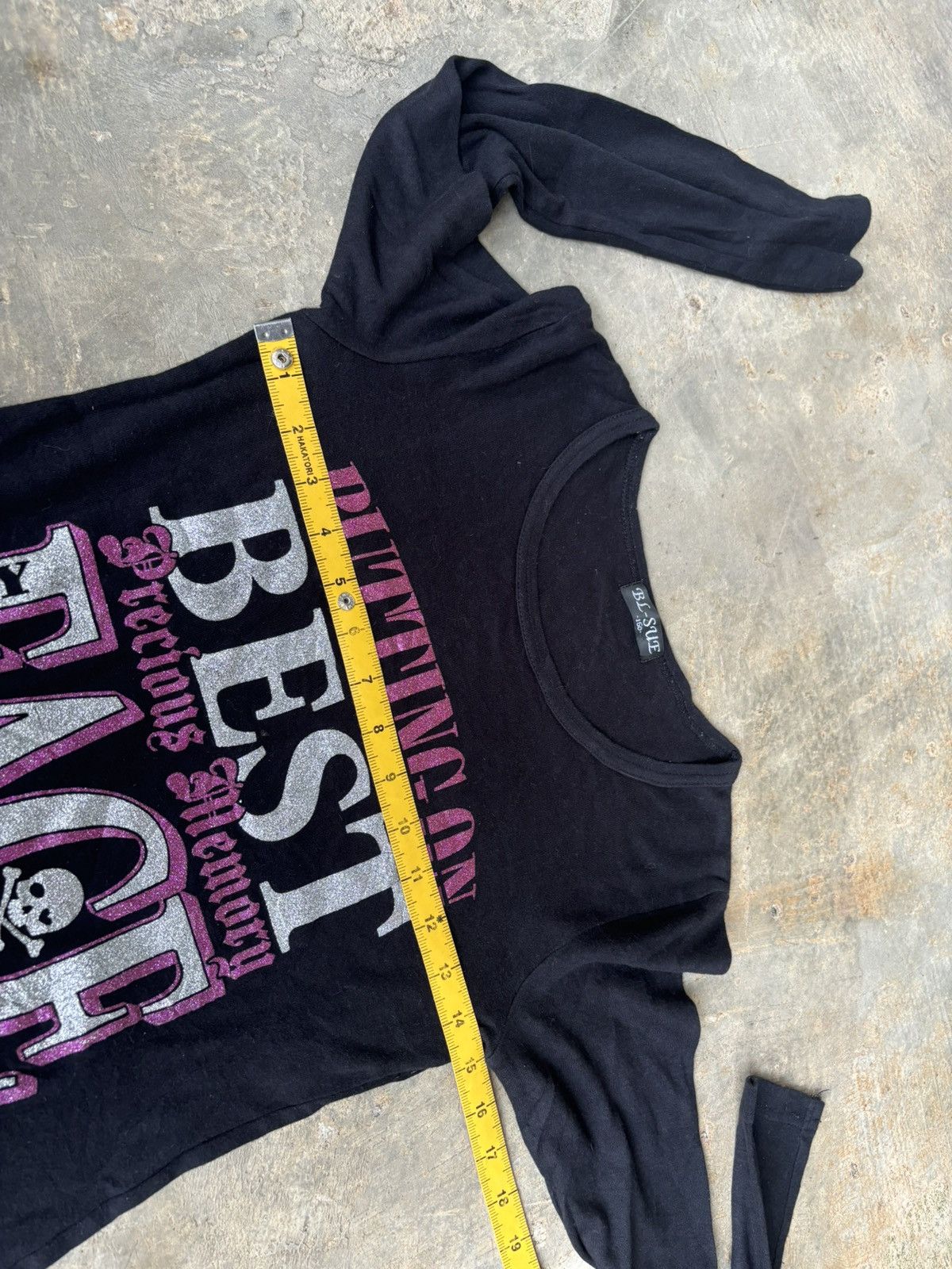 Hysteric Glamour × If Six Was Nine × Japanese Brand Y2k Bl-Sue Best Face Ifsixwasnine Punk Style Longsleeve Size M / US 6-8 / IT 42-44 - 7 Thumbnail