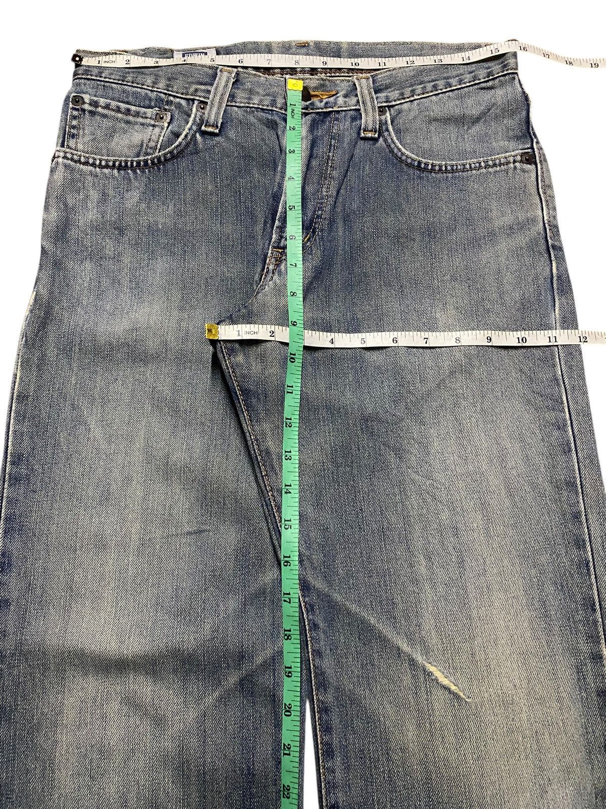 Edwin Vintage Japanese Brand Edwin 404 Distressed Loose Jeans Size US 32 / EU 48 - 14 Thumbnail