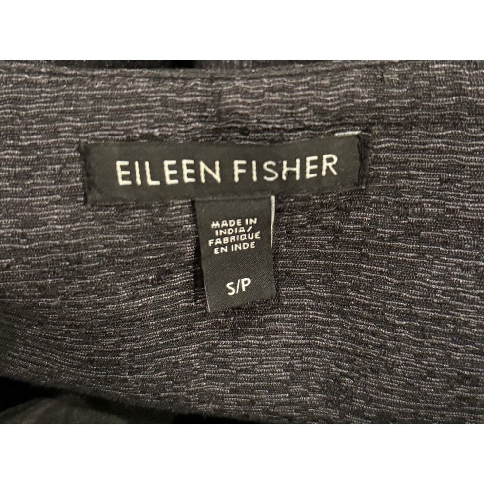 Eileen Fisher Eileen Fisher Iridescent Grain Jacquard Silk Linen Coat (S) Size S / US 4 / IT 40 - 5 Thumbnail