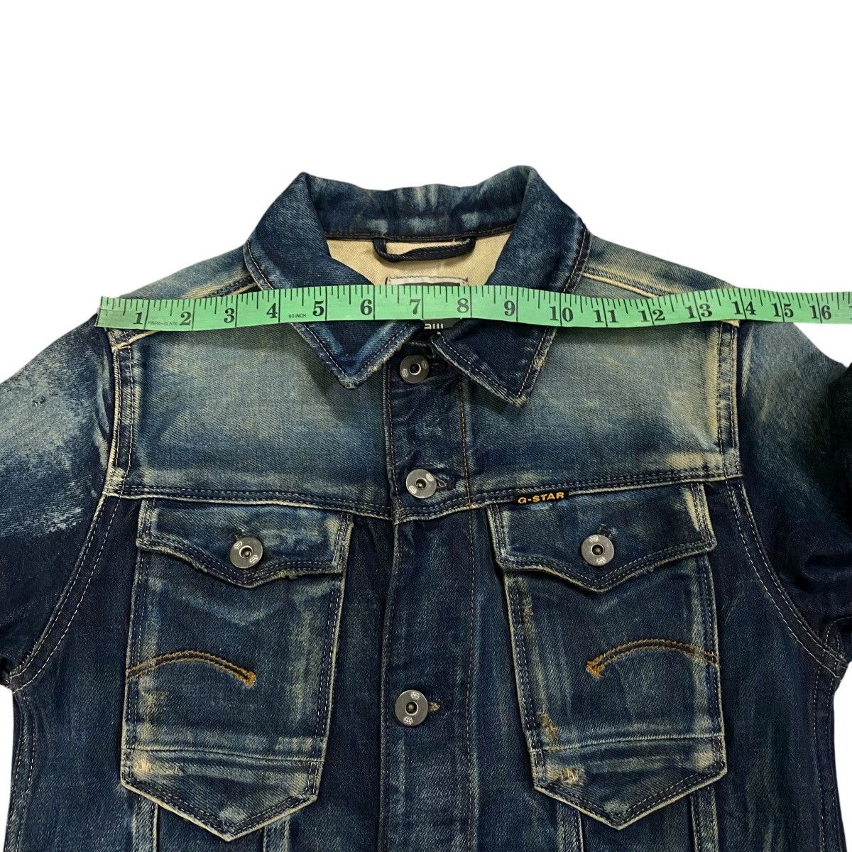 G-Star G-star Raw Arc Slim 3D Denim Jacket XS Size Blue Colour Size US XS / EU 42 / 0 - 20 Thumbnail