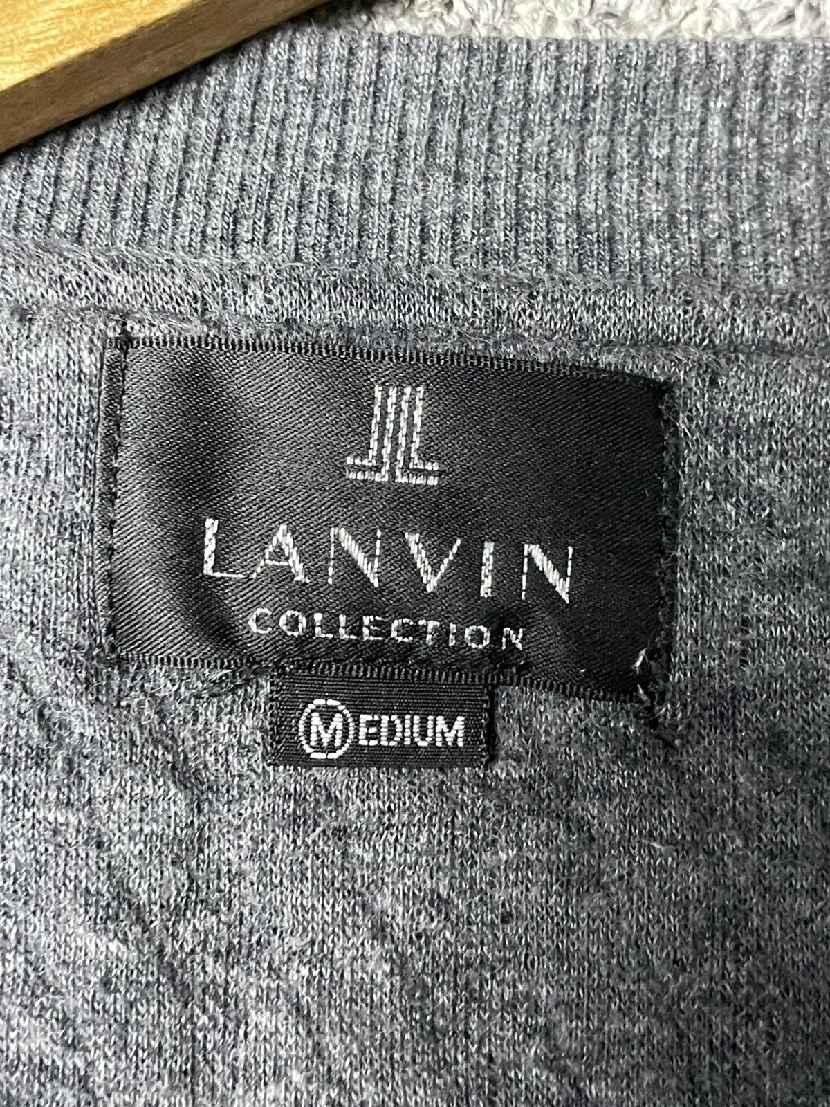 Japanese Brand Lanvin Concelead Button Knitted Cardigan (82) Size US M / EU 48-50 / 2 - 7 Thumbnail