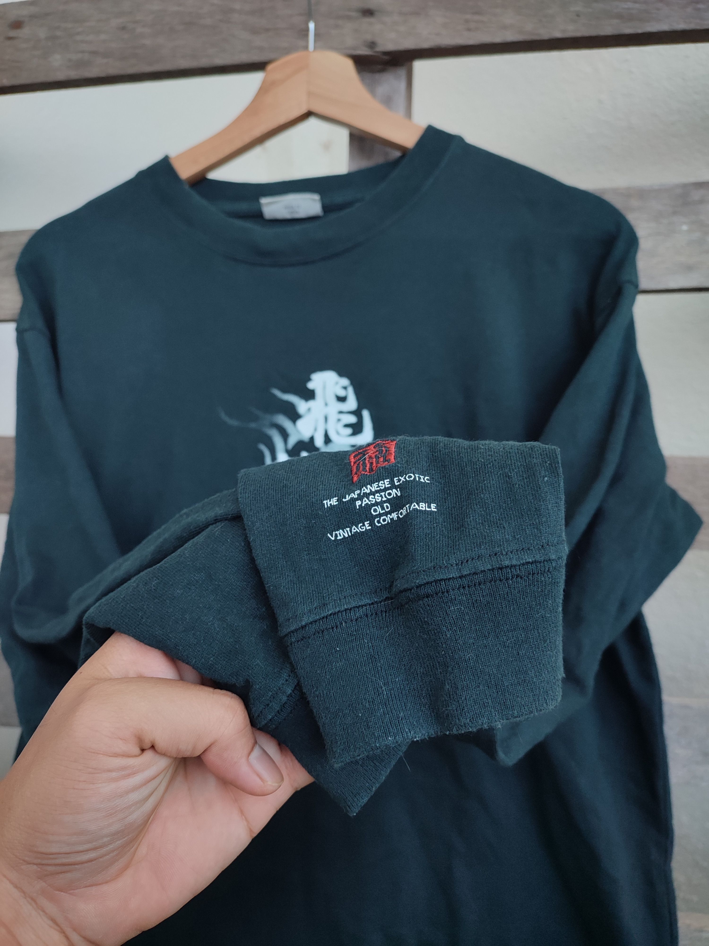 Japanese Brand 💥Rare Vintage Sukajan Dragon Long Sleeve Size US M / EU 48-50 / 2 - 6 Thumbnail