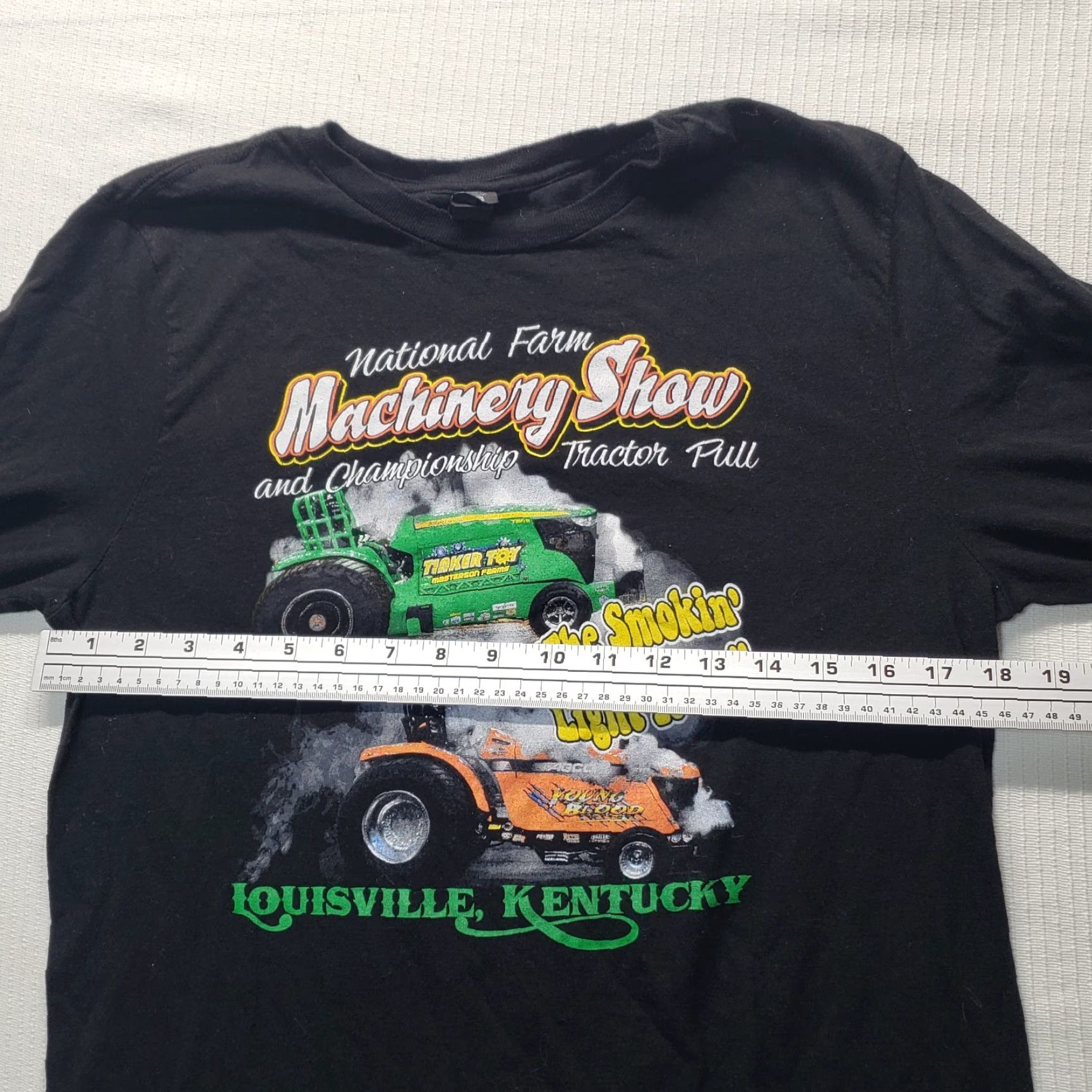 Vintage National Farm Machinery Show Louisville KY Graphics Tractors T-Shirt S Small Size US S / EU 44-46 / 1 - 5 Thumbnail