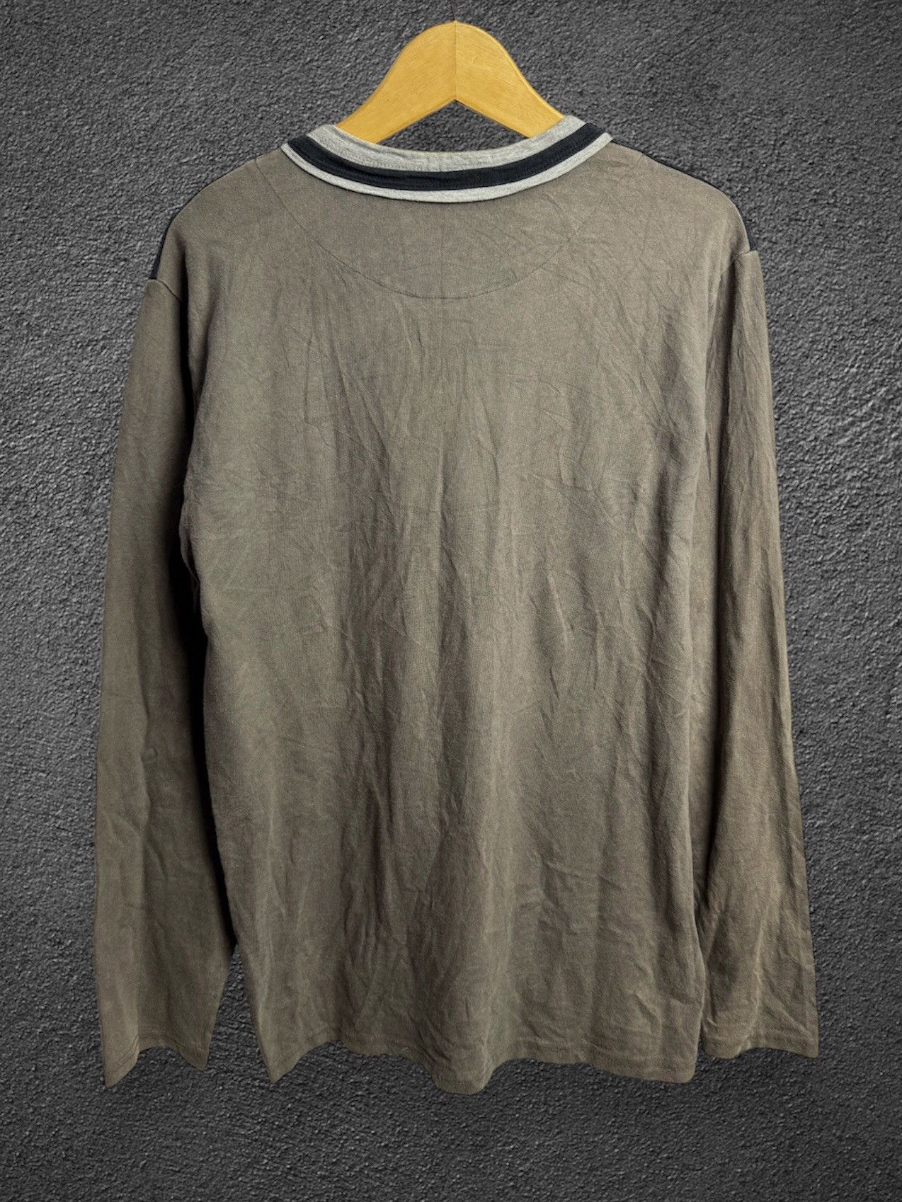 If Six Was Nine × Japanese Brand × Le Grande Bleu (L.G.B.) Japanese Eagle Poem Long Sleeve Size US L / EU 52-54 / 3 - 2 Thumbnail
