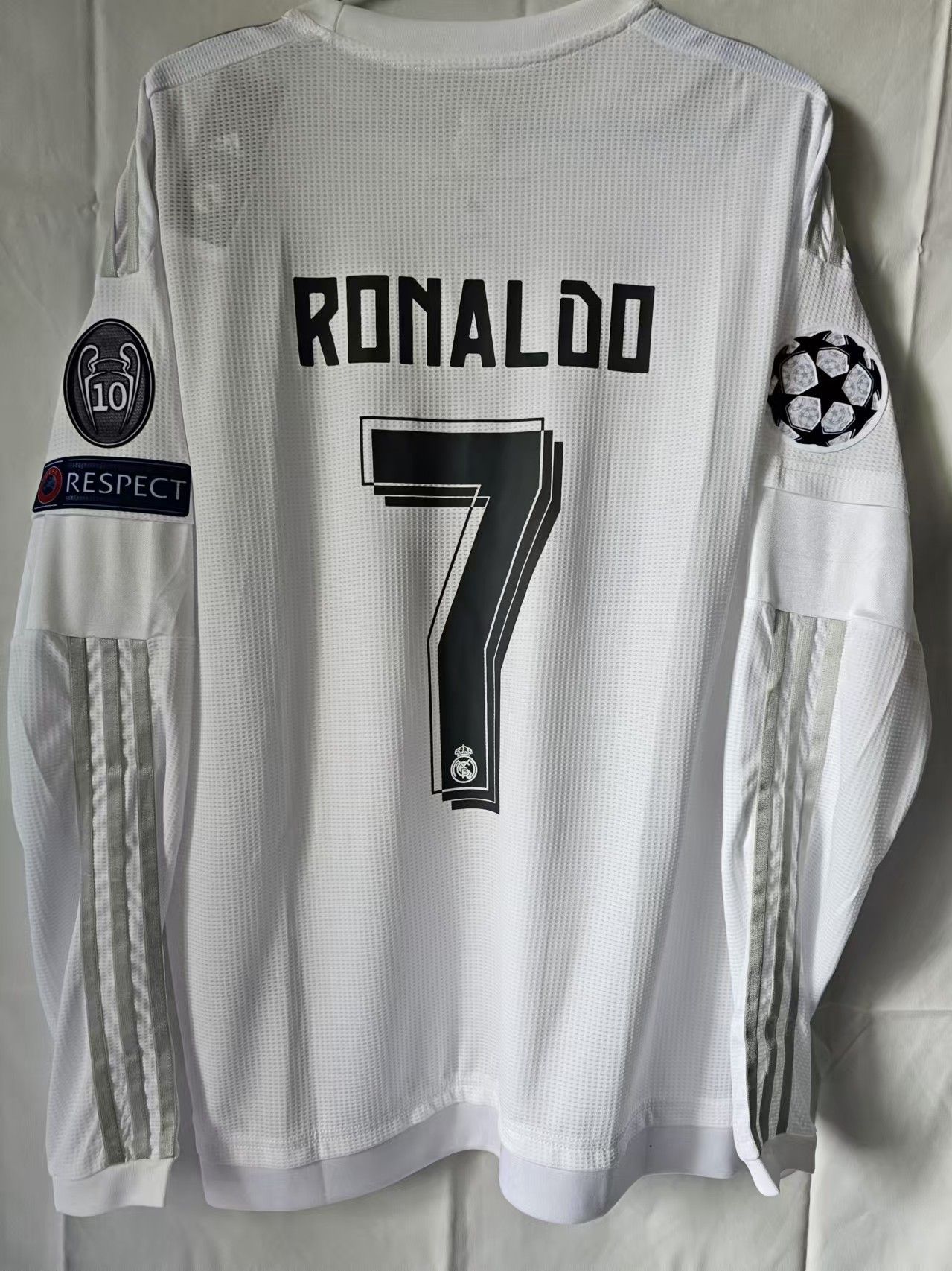 Real Madrid 2015 16 Real Madrid #7 Cristiano Ronaldo Jersey Home XL