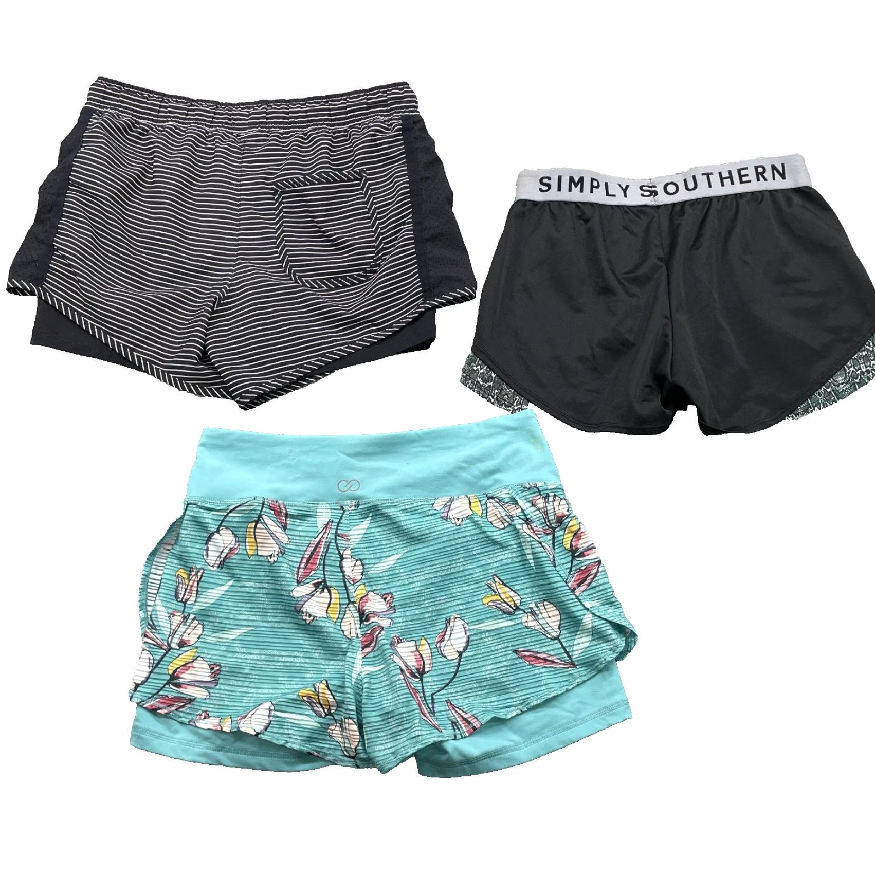 J Brand Athletic Shorts Women Small LOT (3) Mix Brand Training Sportswear Running Preppy Size 28" / US 6 / IT 42 - 2 Thumbnail