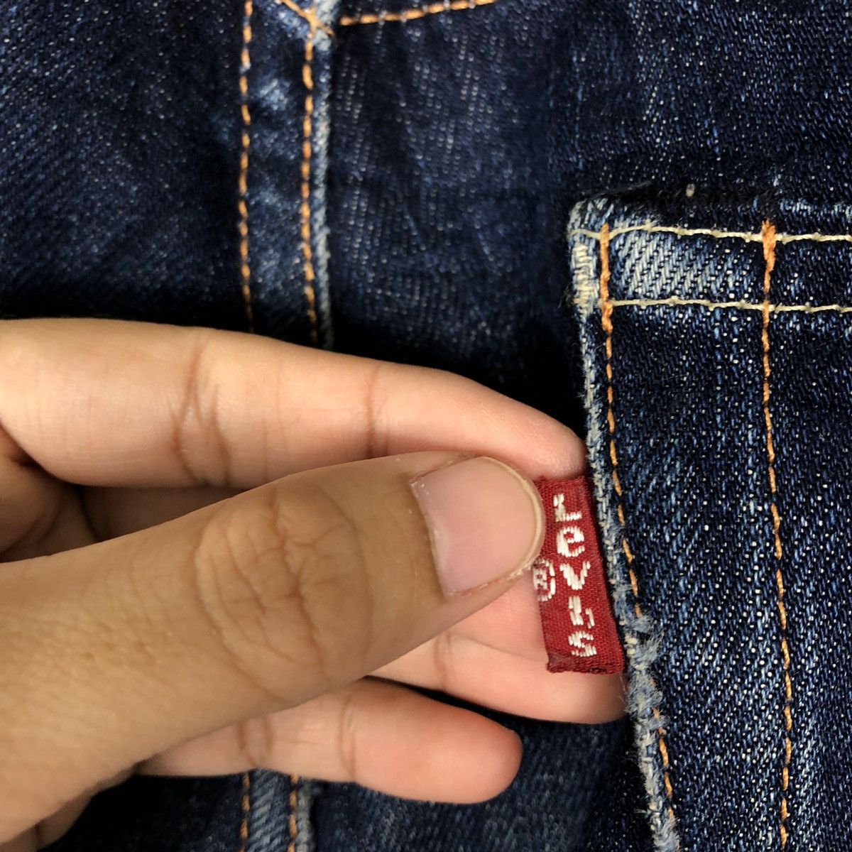 Levi's 🔥RARE 90’s VINTAGE LEVI’S DENIM JEANS STRAIGHT CUT Size US 36 / EU 52 - 14 Thumbnail