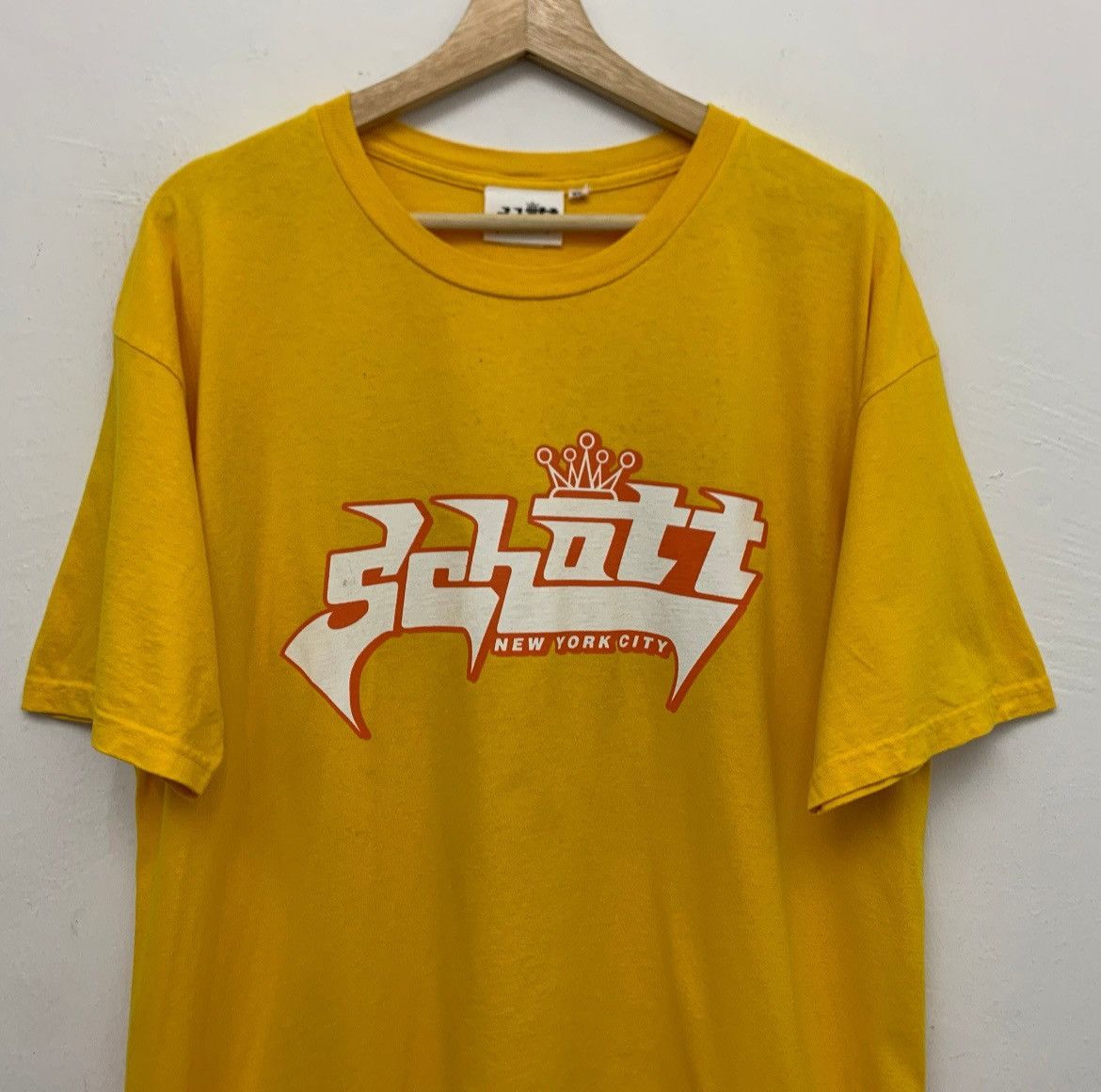 Schott Vintage 2000s Zeebra Japanese Rapper x Schott Nyc T-Shirt Size US XL / EU 56 / 4 - 3 Thumbnail