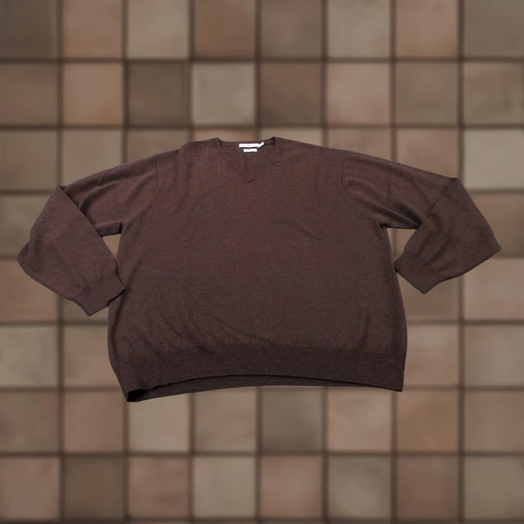 Peter Millar Peter Millar Sweater Men 2XL Brown Merino Wool Pullover Golf Preppy Stretch Pullover Casual Size US XXL / EU 58 / 5 - 1 Thumbnail